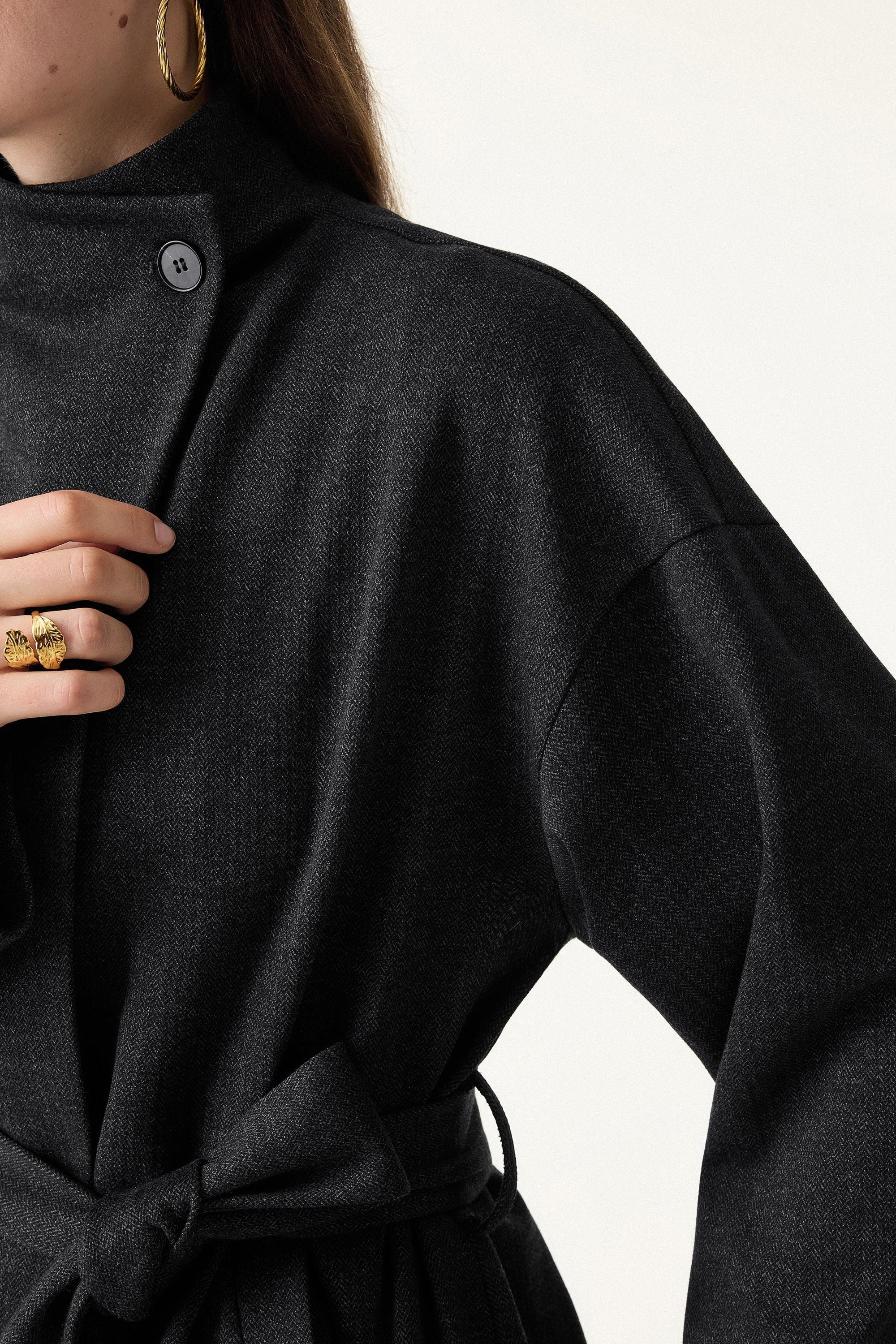 Retro Belted Jacket