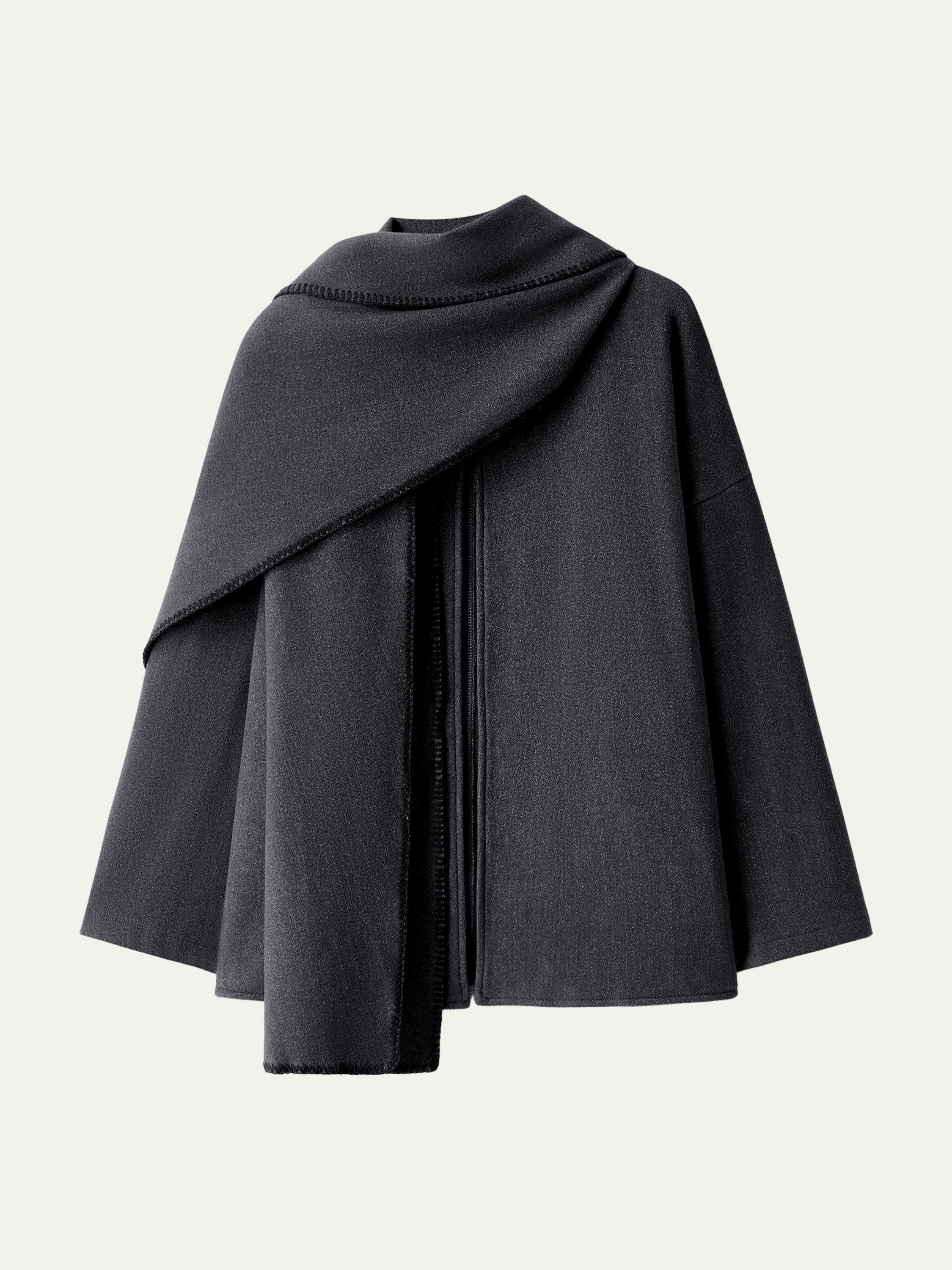Jero™ | Oversized Scarf Jacket