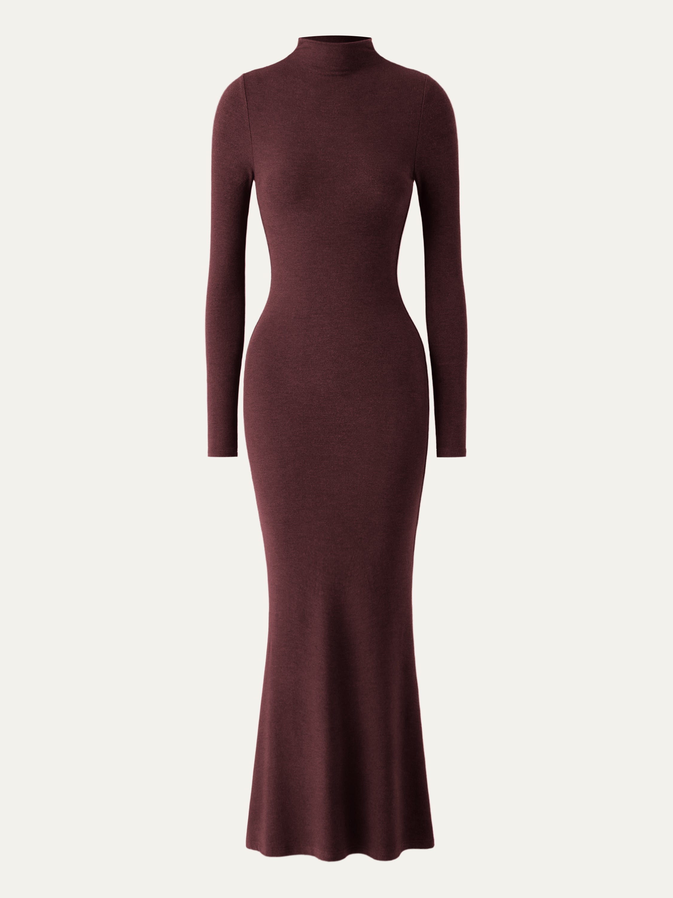 Jero™ | Mock Neck Fishtail Dress
