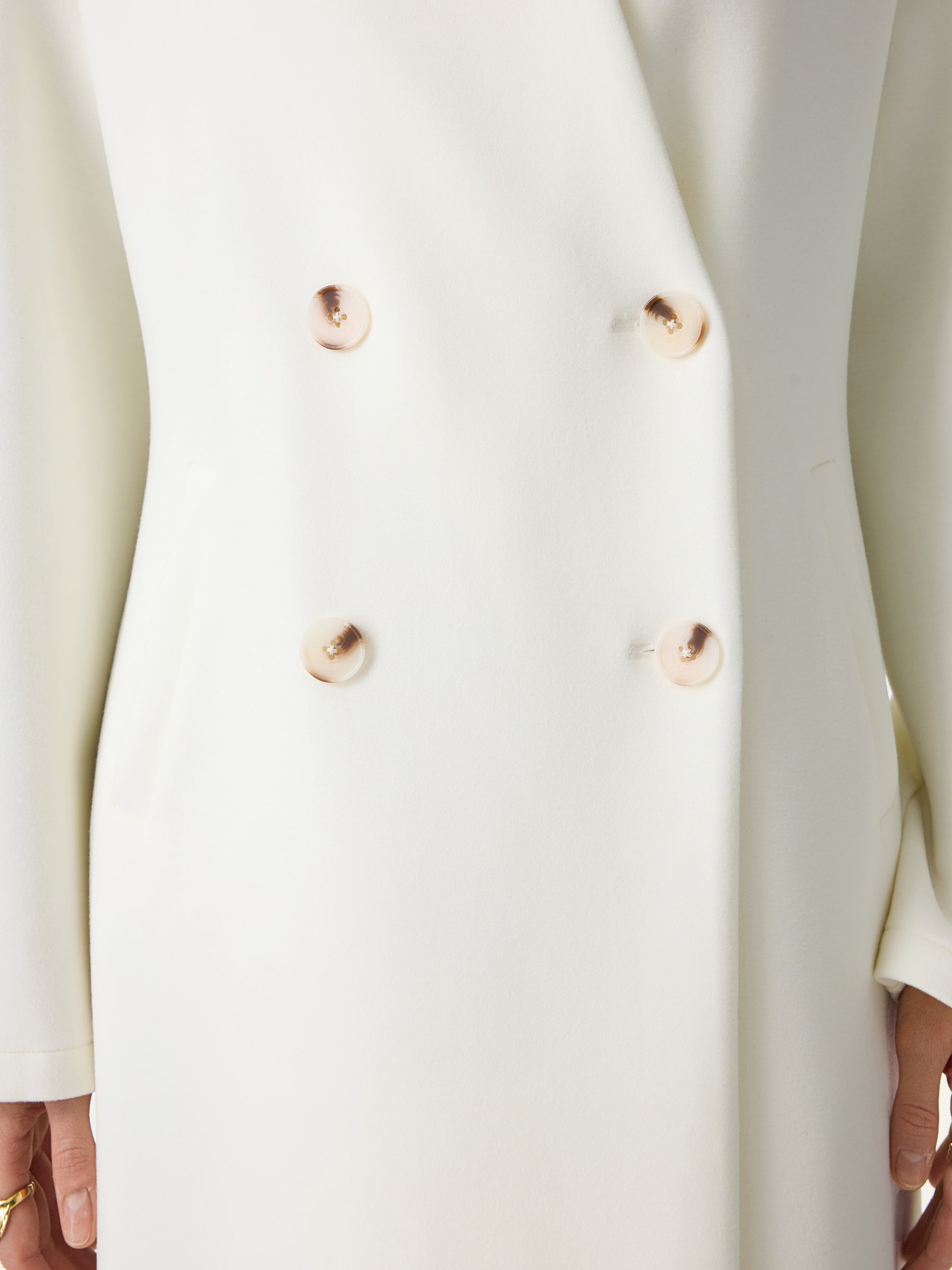 Jero™ | Double-breasted Stand Collar Coat