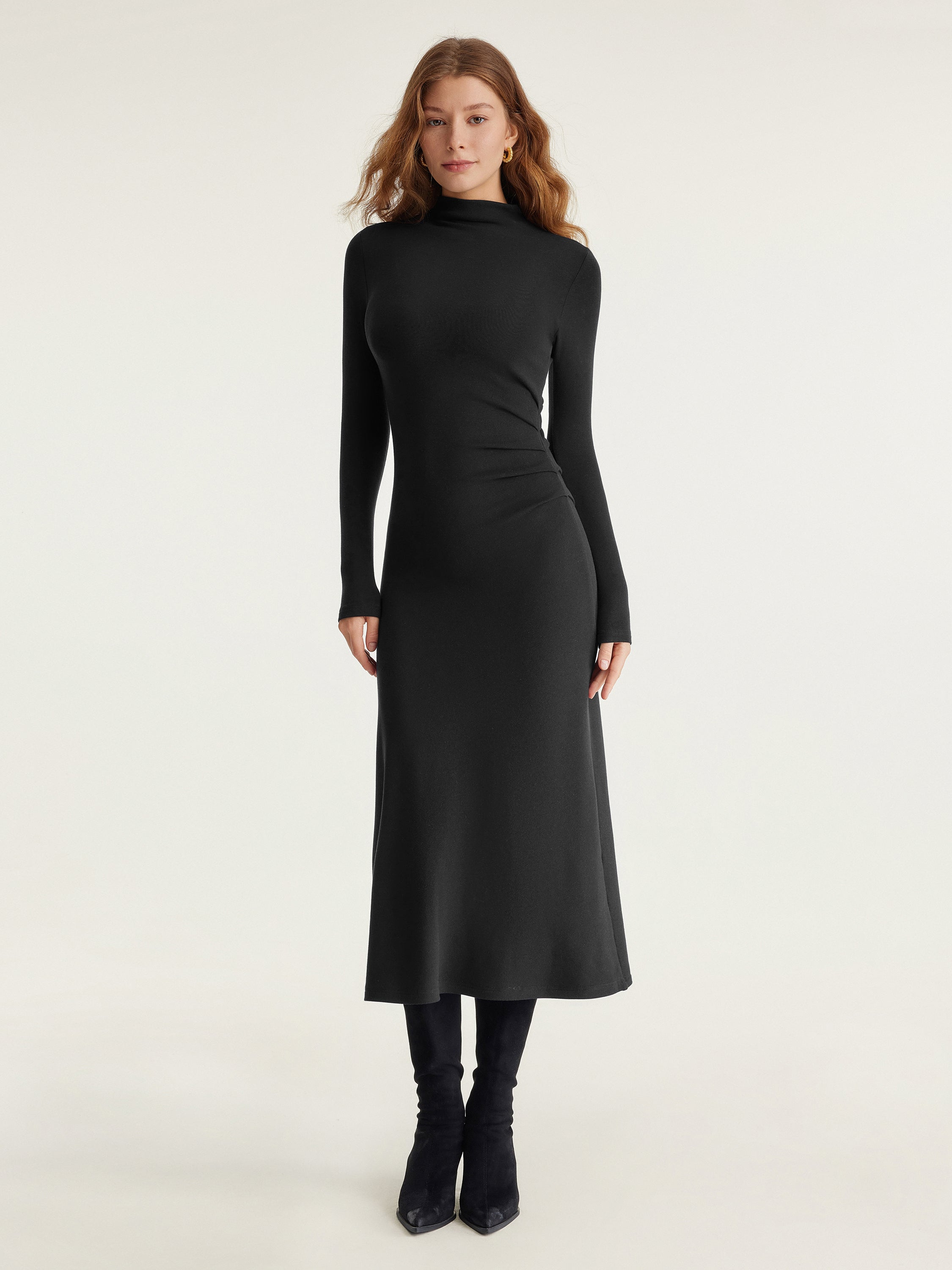 Jero™ | ProWarm Long Sleeves Mockneck Dress