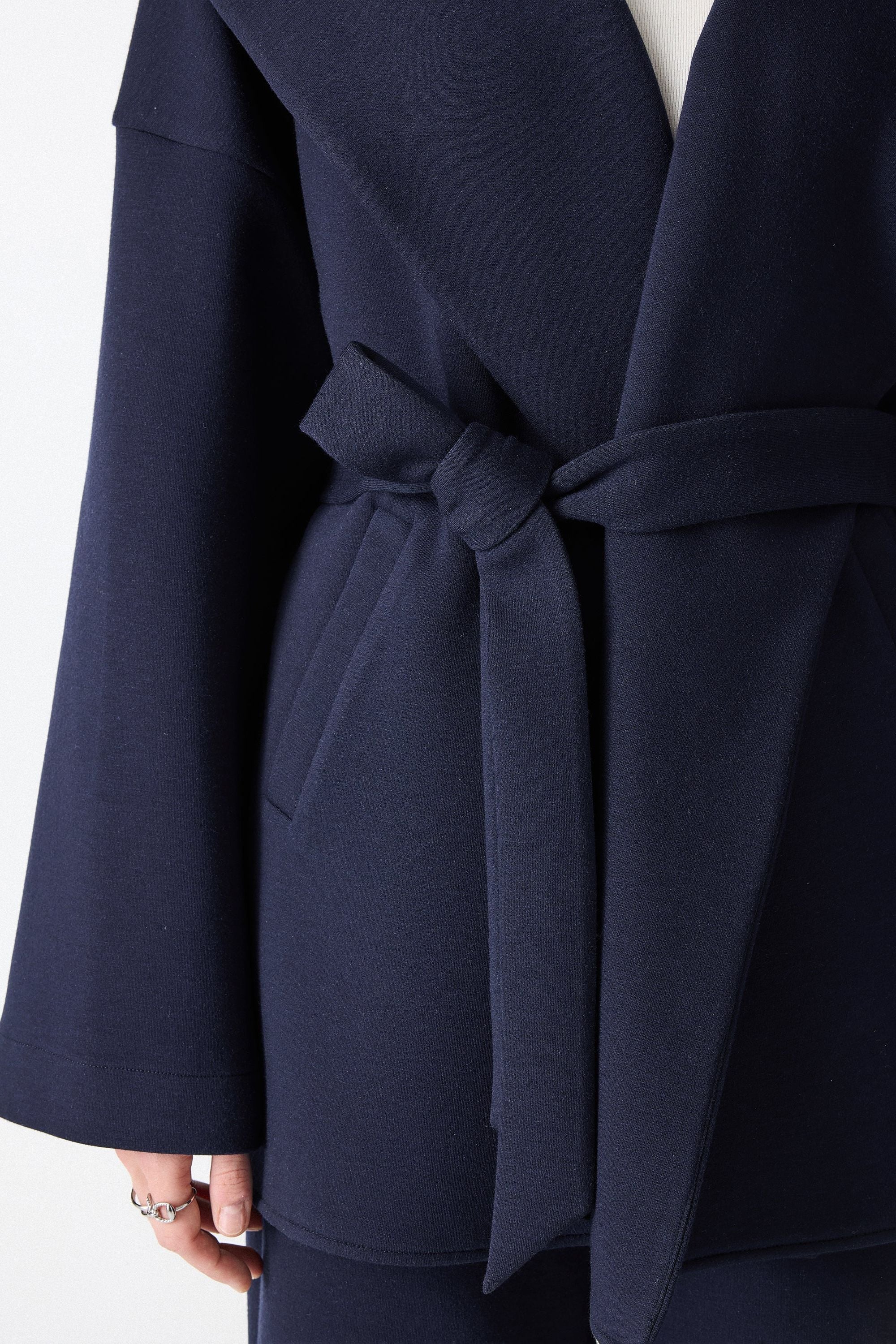 Belted Robe Jacket