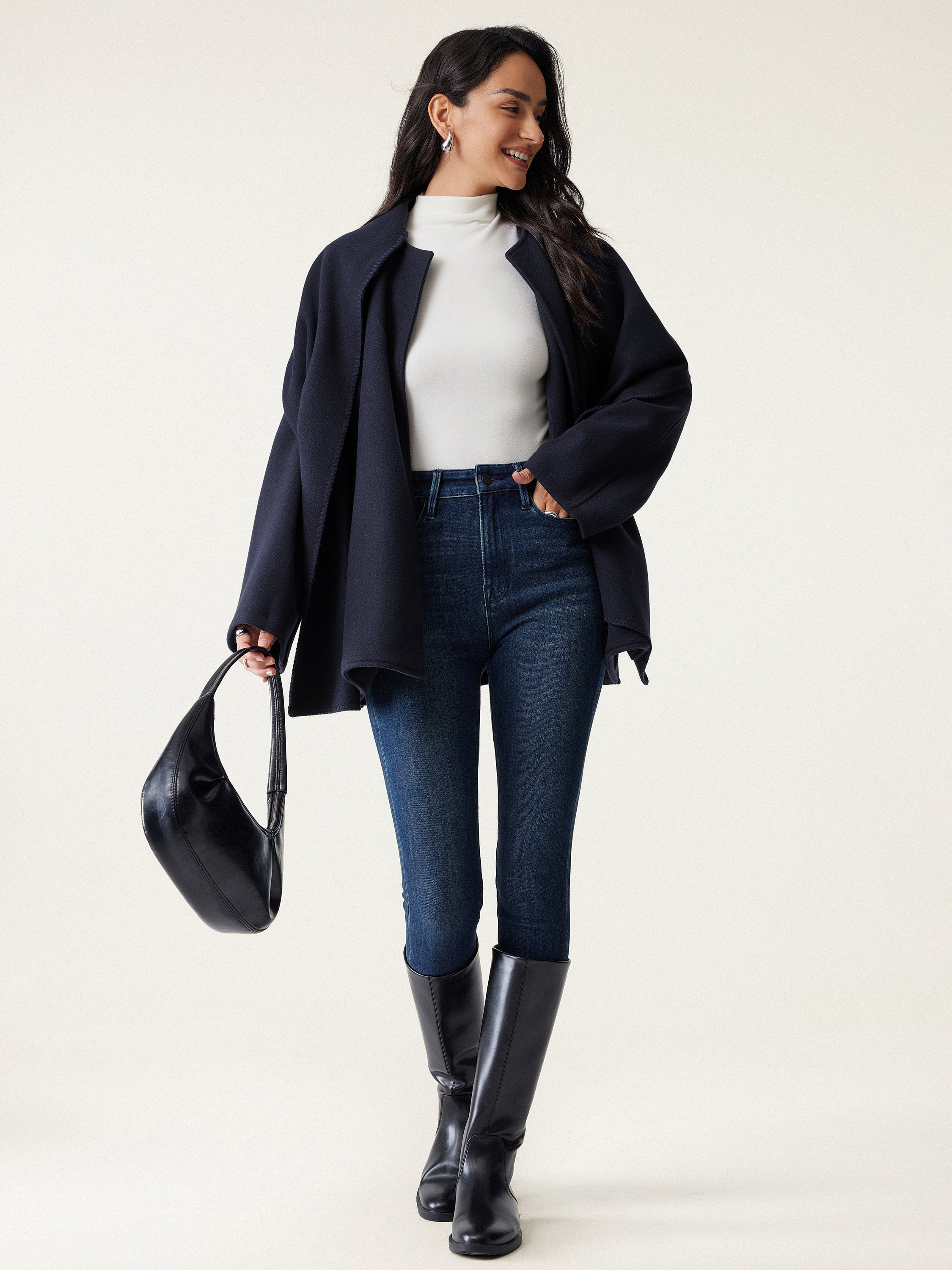 Jero™ | Oversized Scarf Jacket