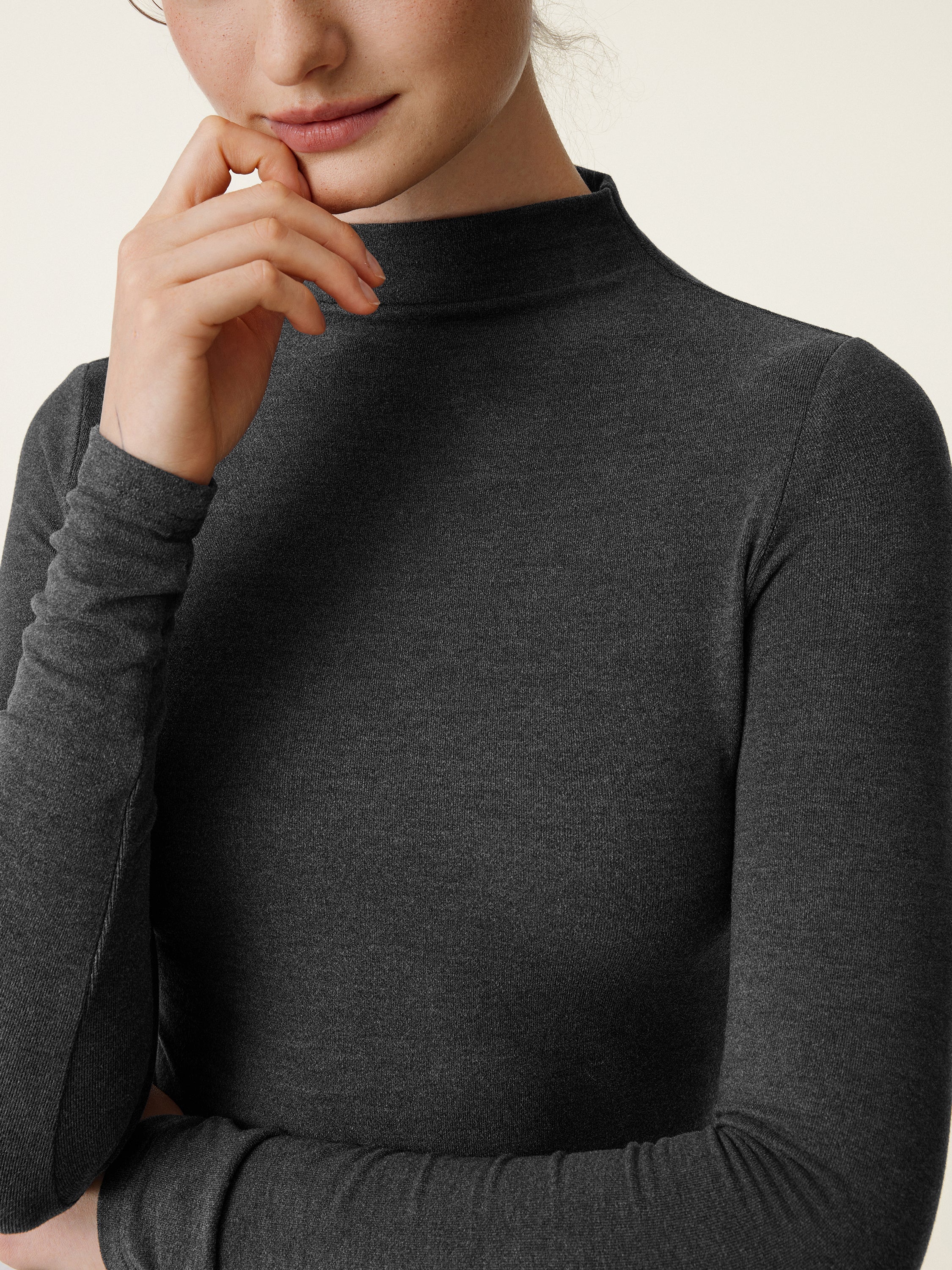 Jero™ | Mock Neck Fishtail Dress