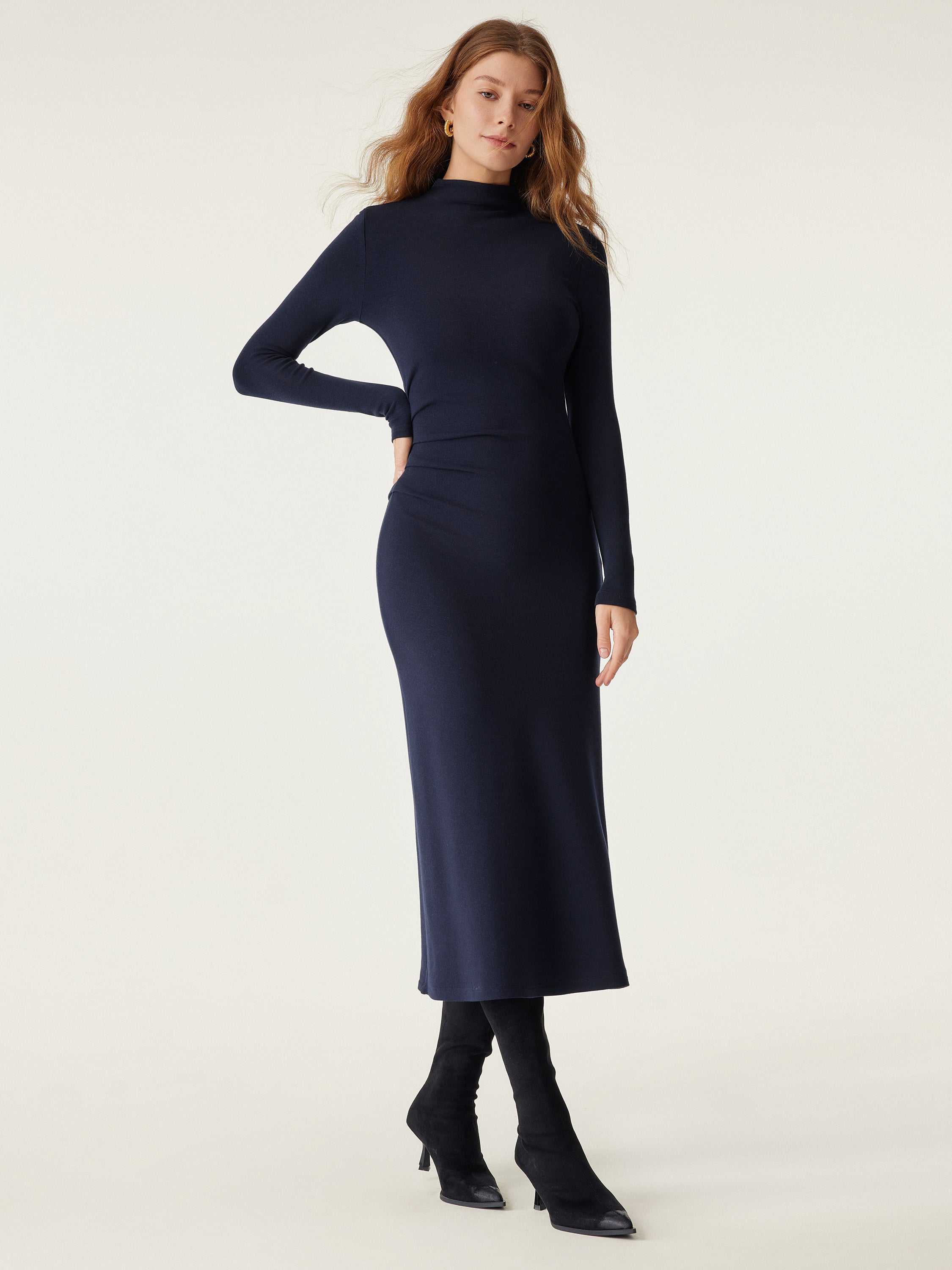 Jero™ | ProWarm Long Sleeves Mockneck Dress