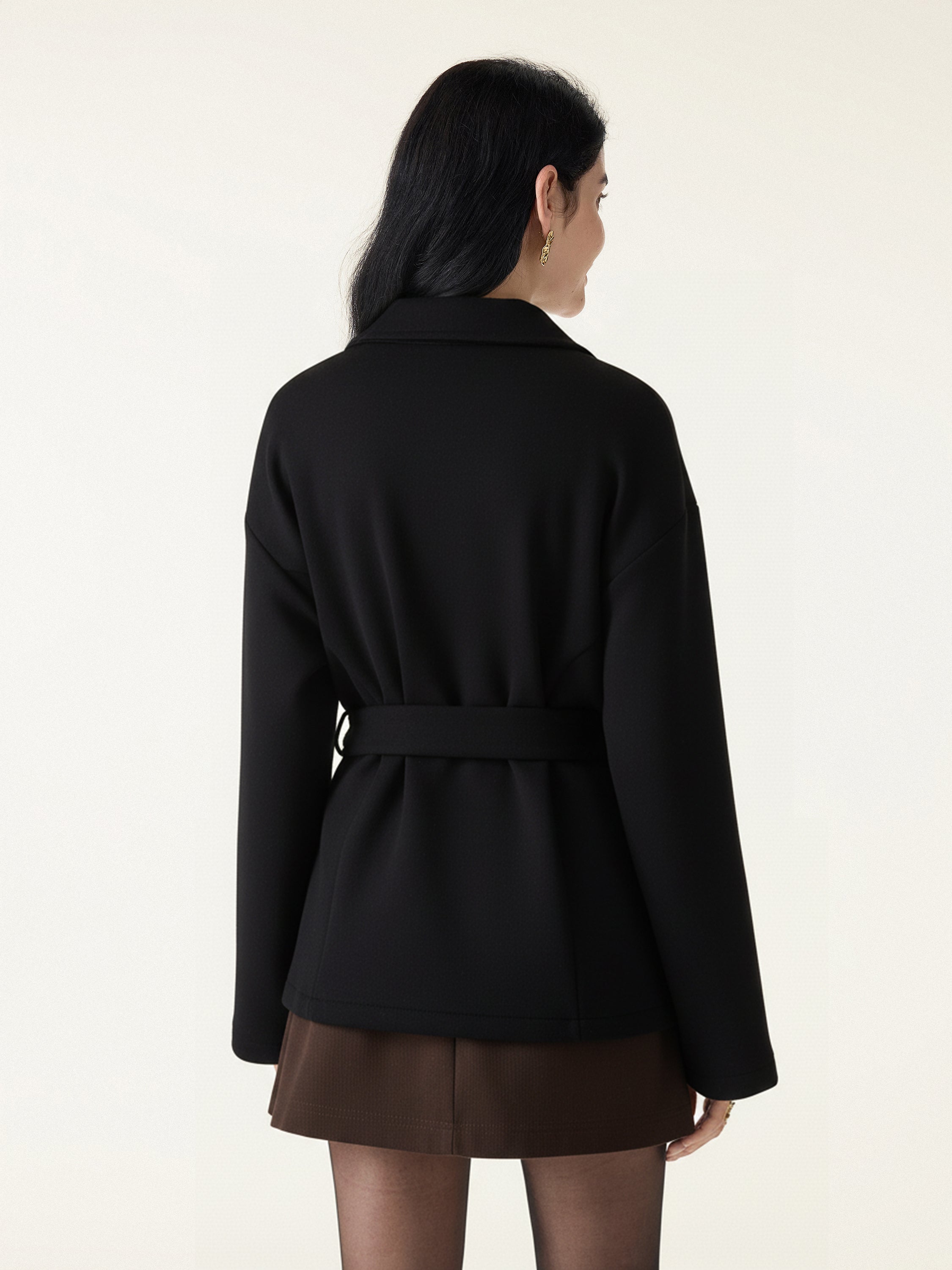 Jero™ | Belted Button Front Jacket