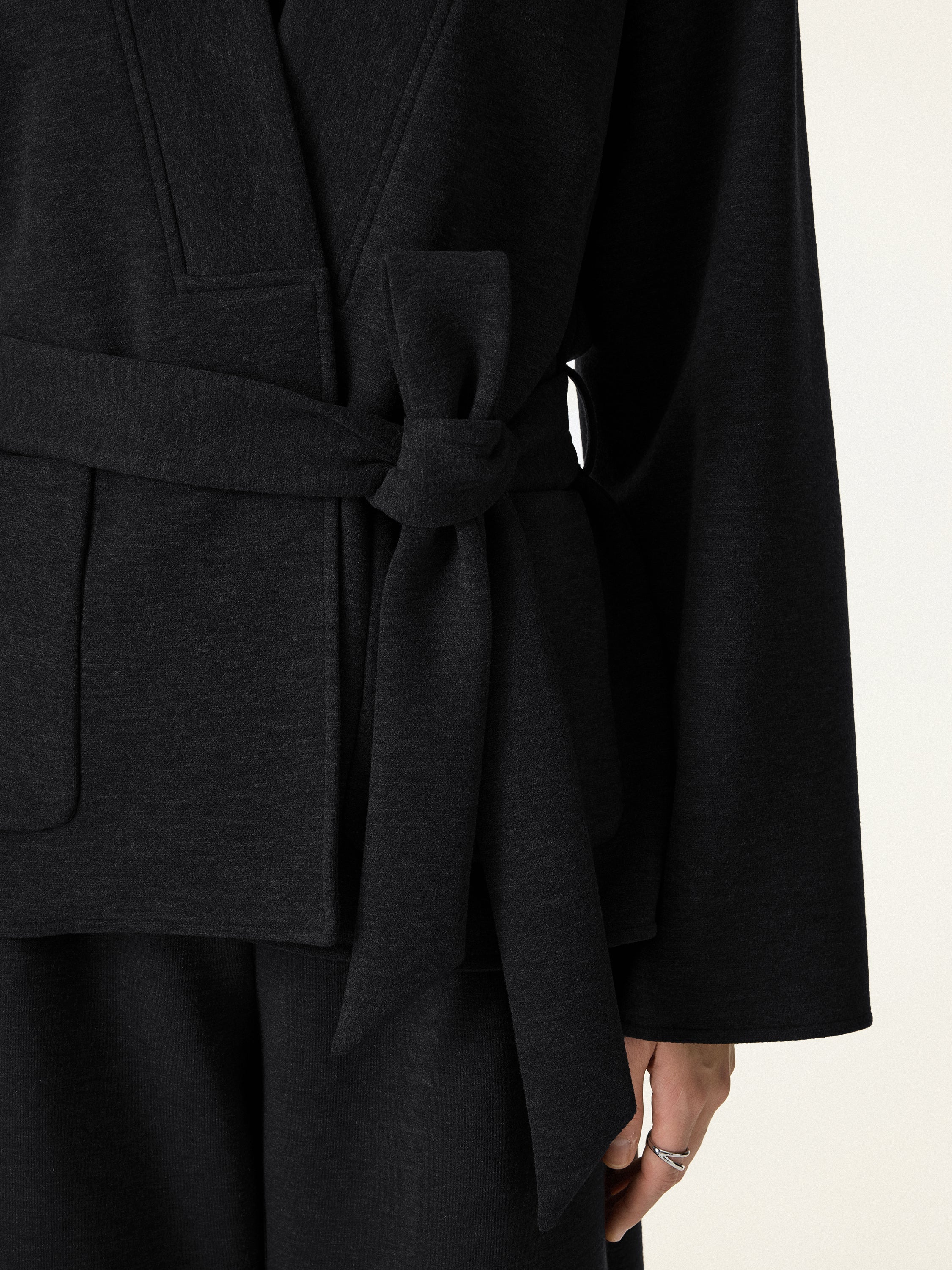 Jero™ | Belted Robe Style Coat
