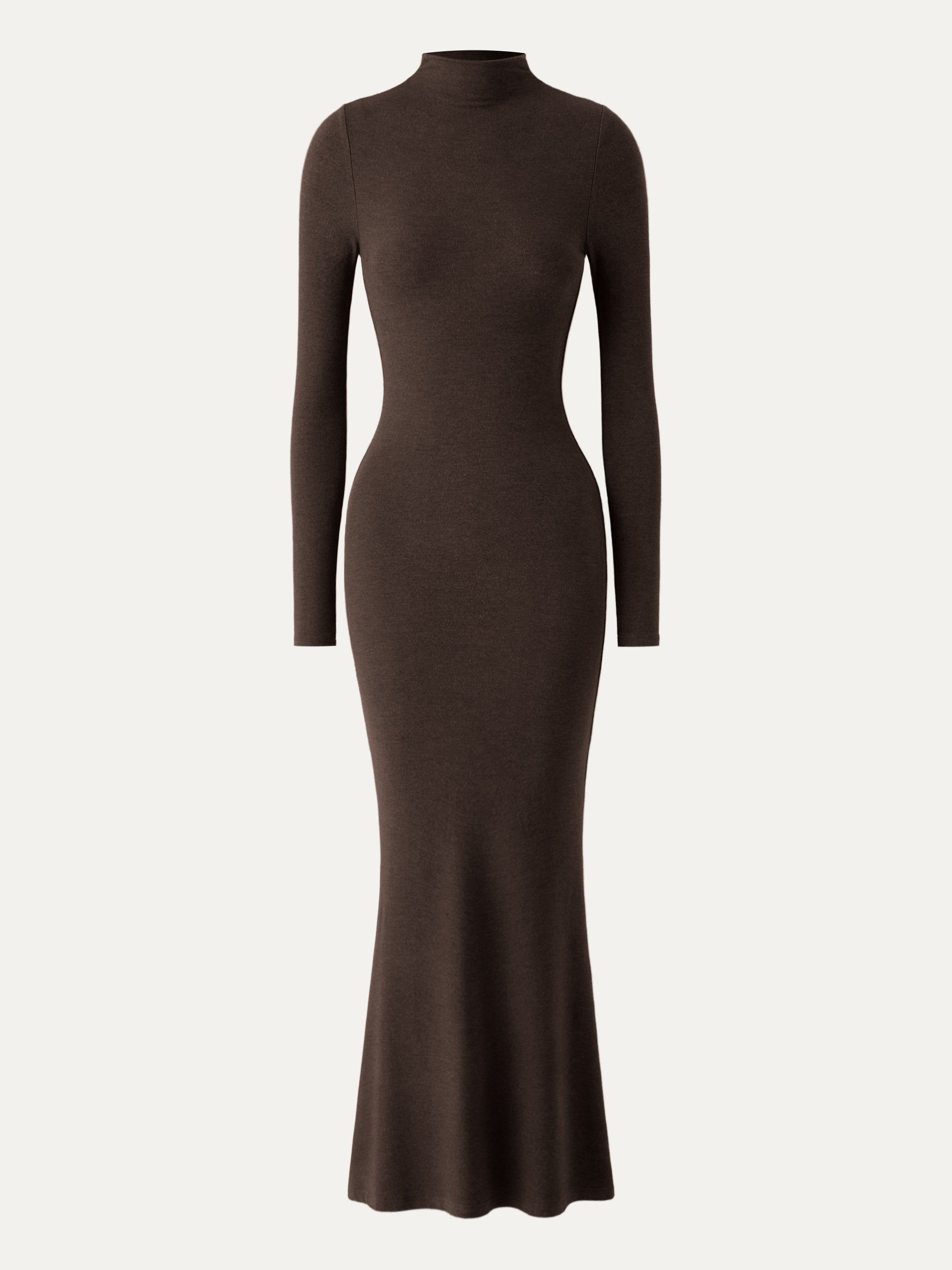 Jero™ | Mock Neck Fishtail Dress