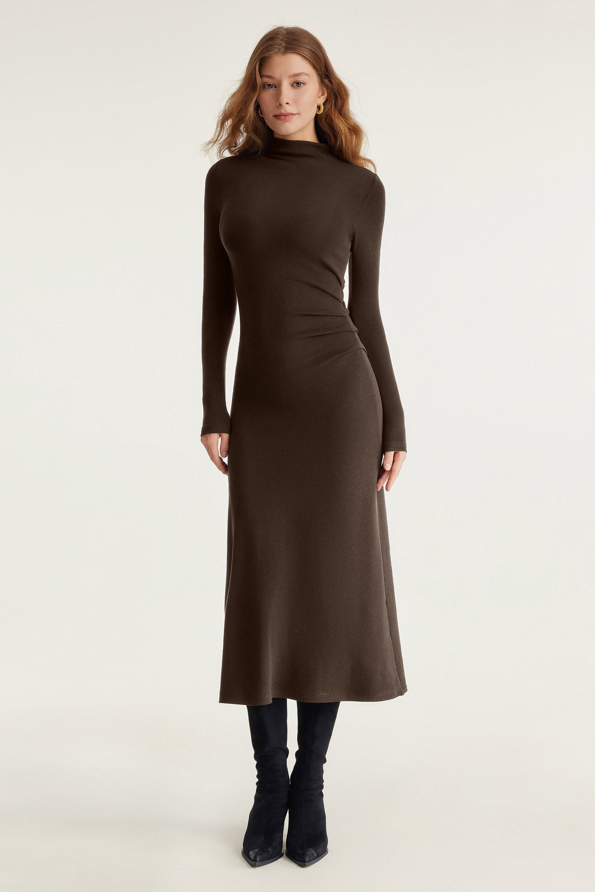ProWarm Long Sleeves Mockneck Dress
