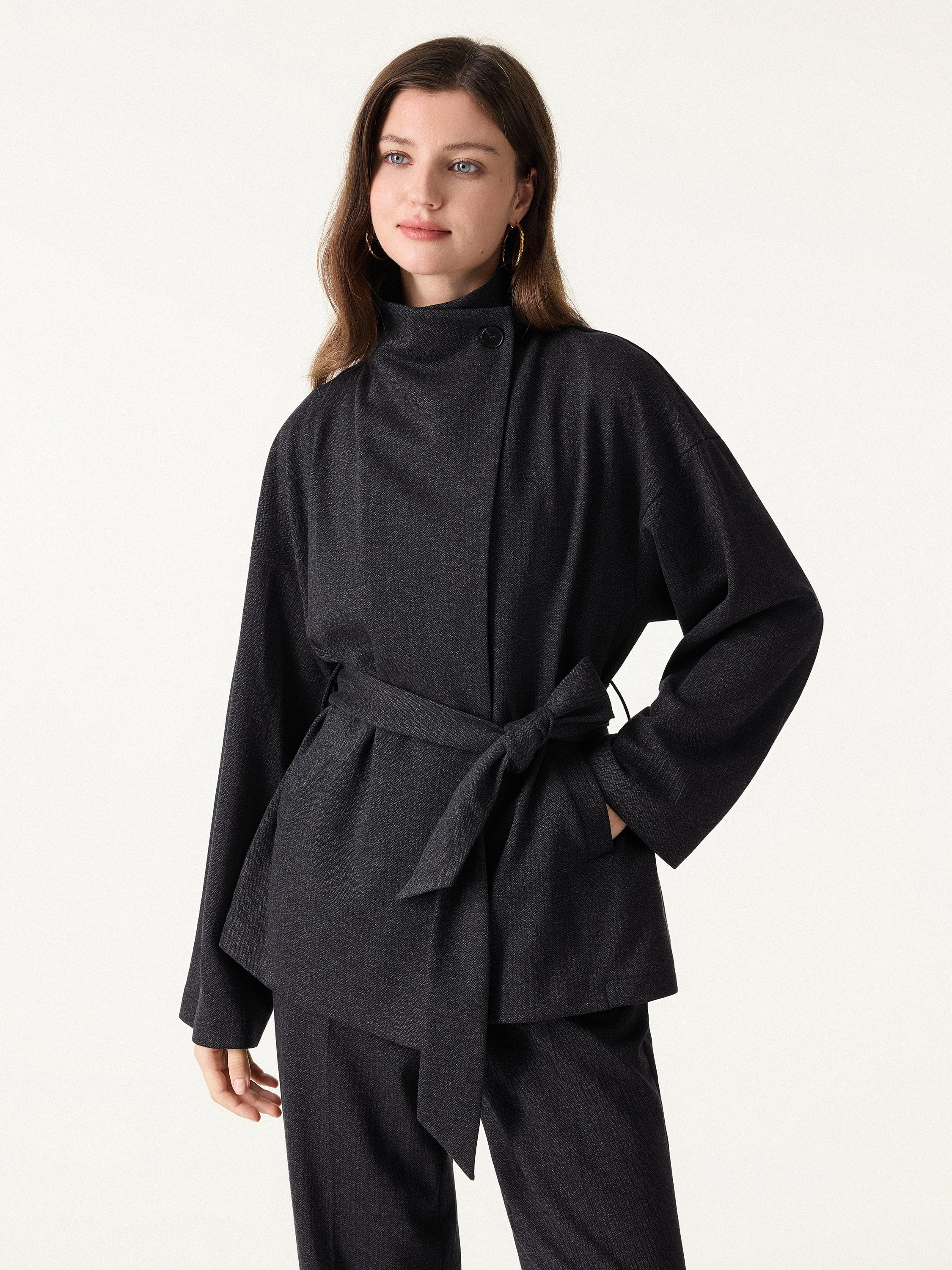 Jero™ | Retro Belted Jacket