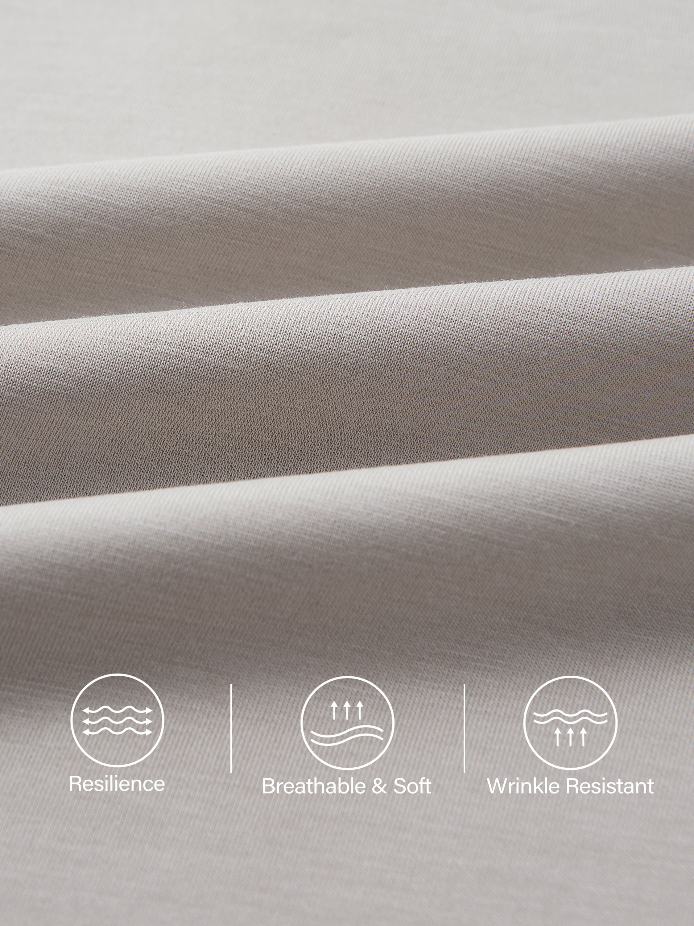 Jero ™ | 2Pcs Set Mockneck Pullover Shirt & Mid Rise Straight Leg Pants with Pockets