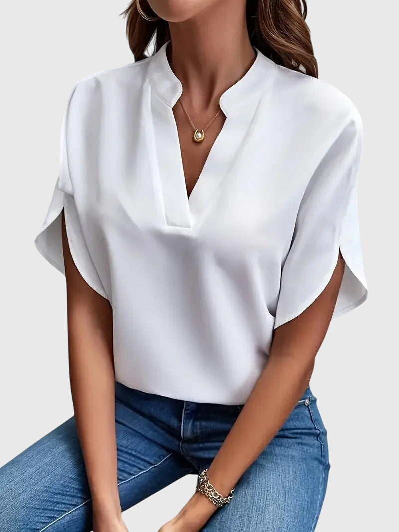 Jero™ | Elegant V-Neck Shirt