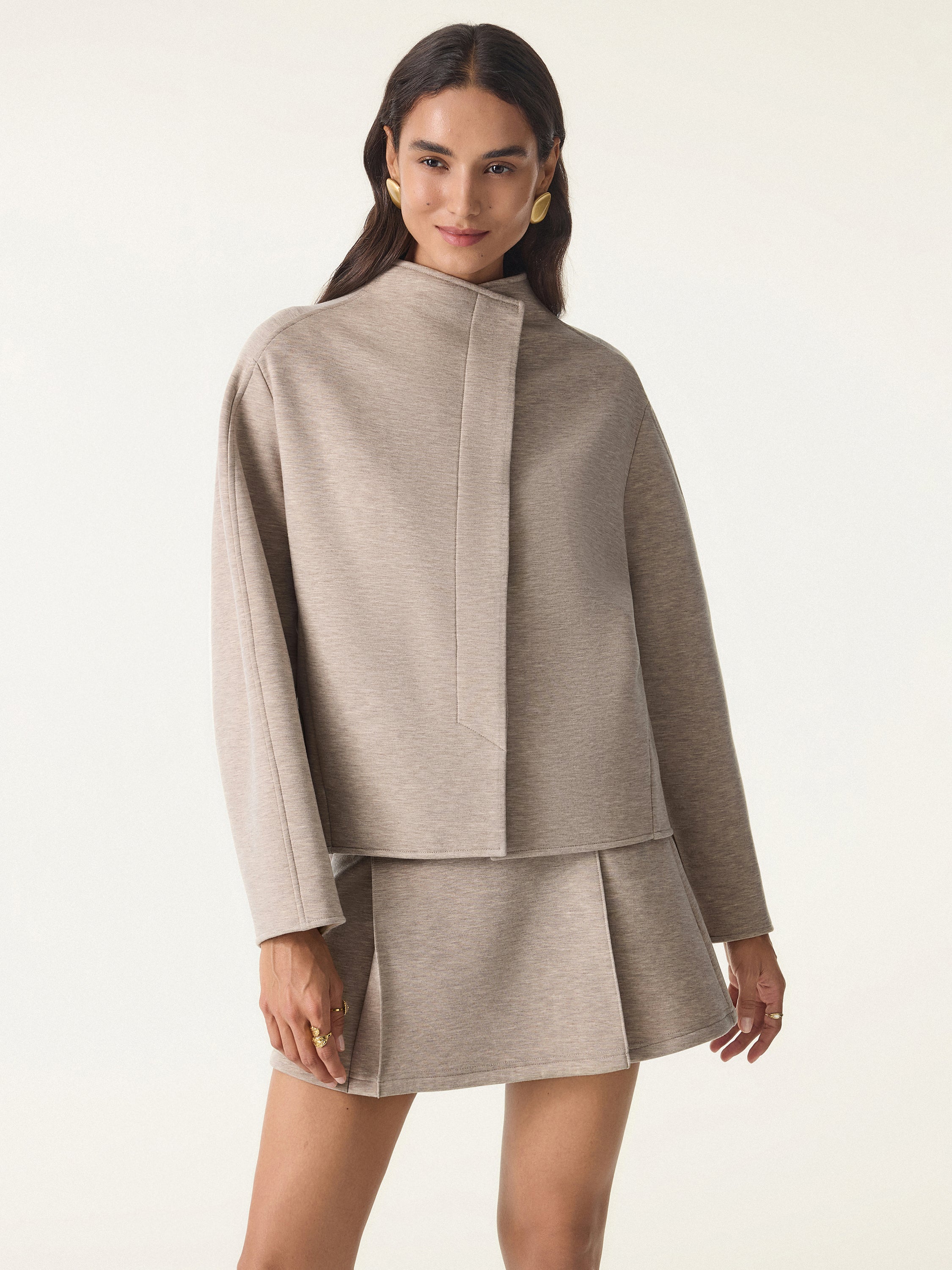 Jero™ | Collar Cropped Jacket