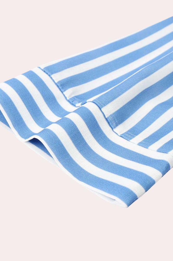 Noa - Relaxed Striped Shirt Midi Dress