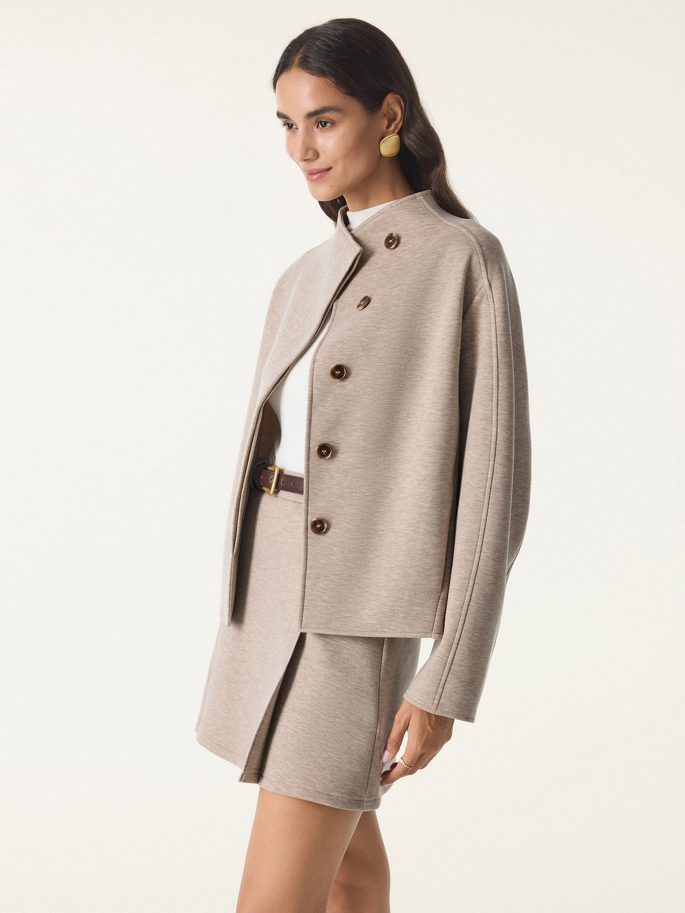 Jero™ | Collar Cropped Jacket