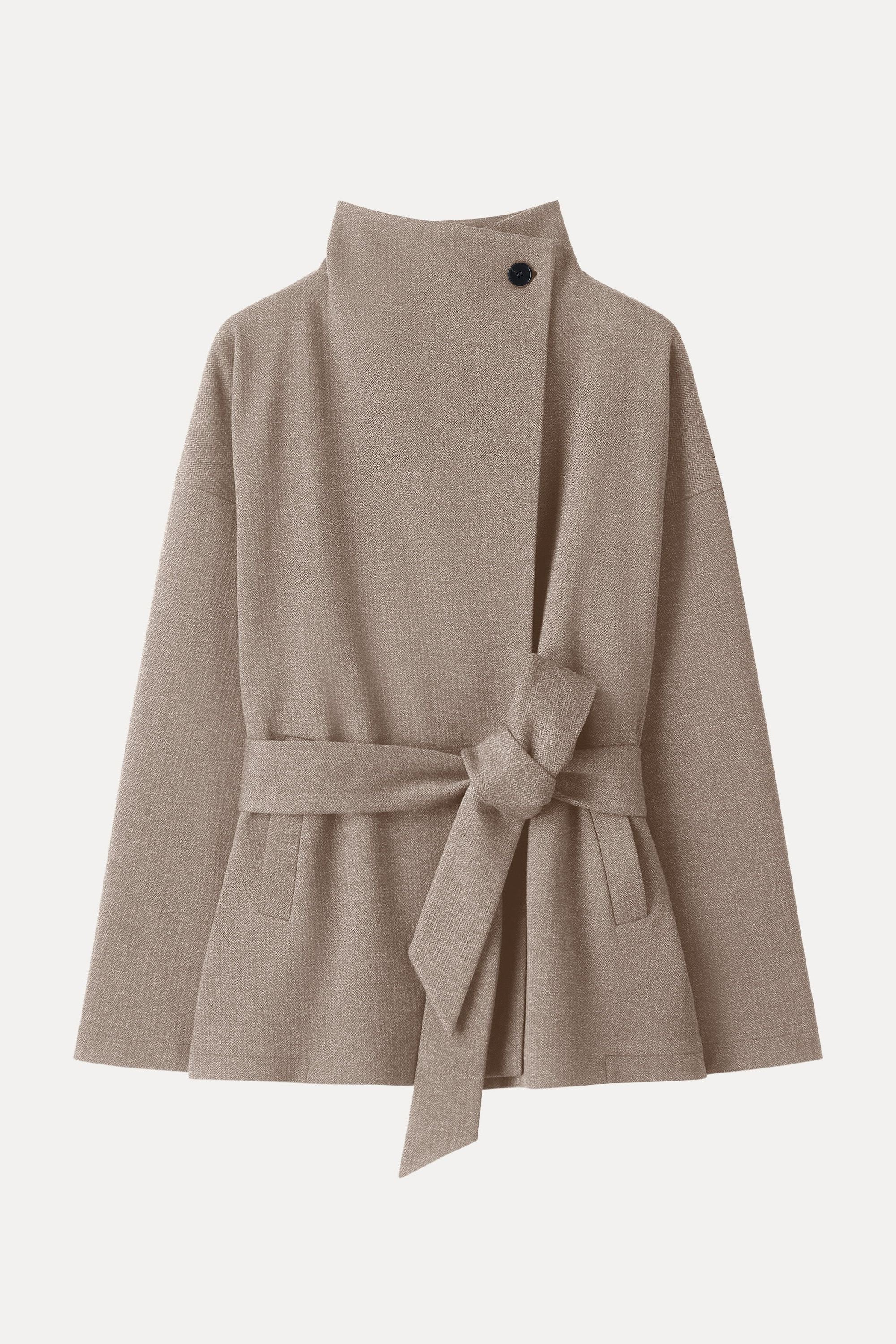 Retro Belted Jacket