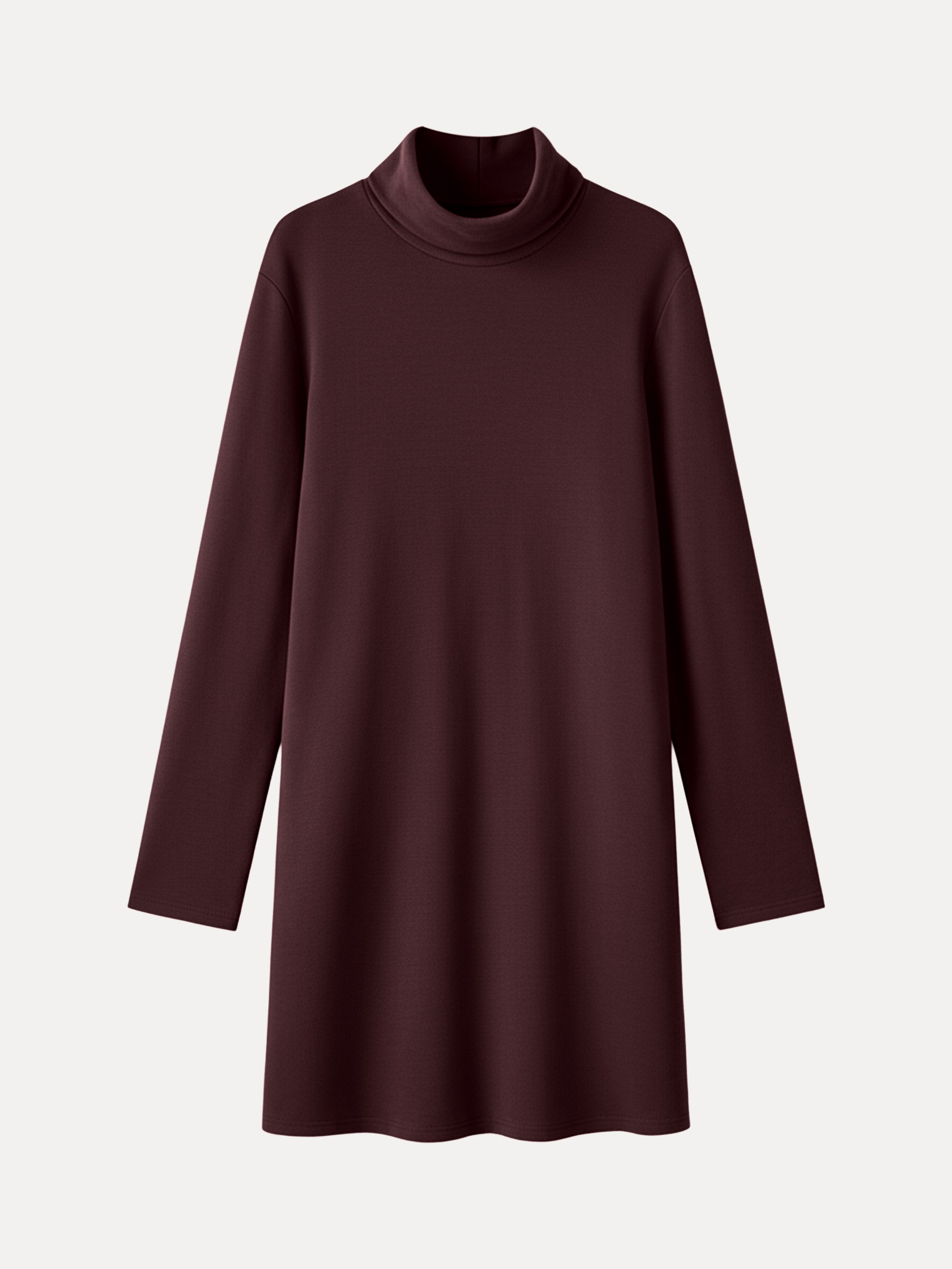 Jero™ | Cozy Warm Turtleneck Mini Dress