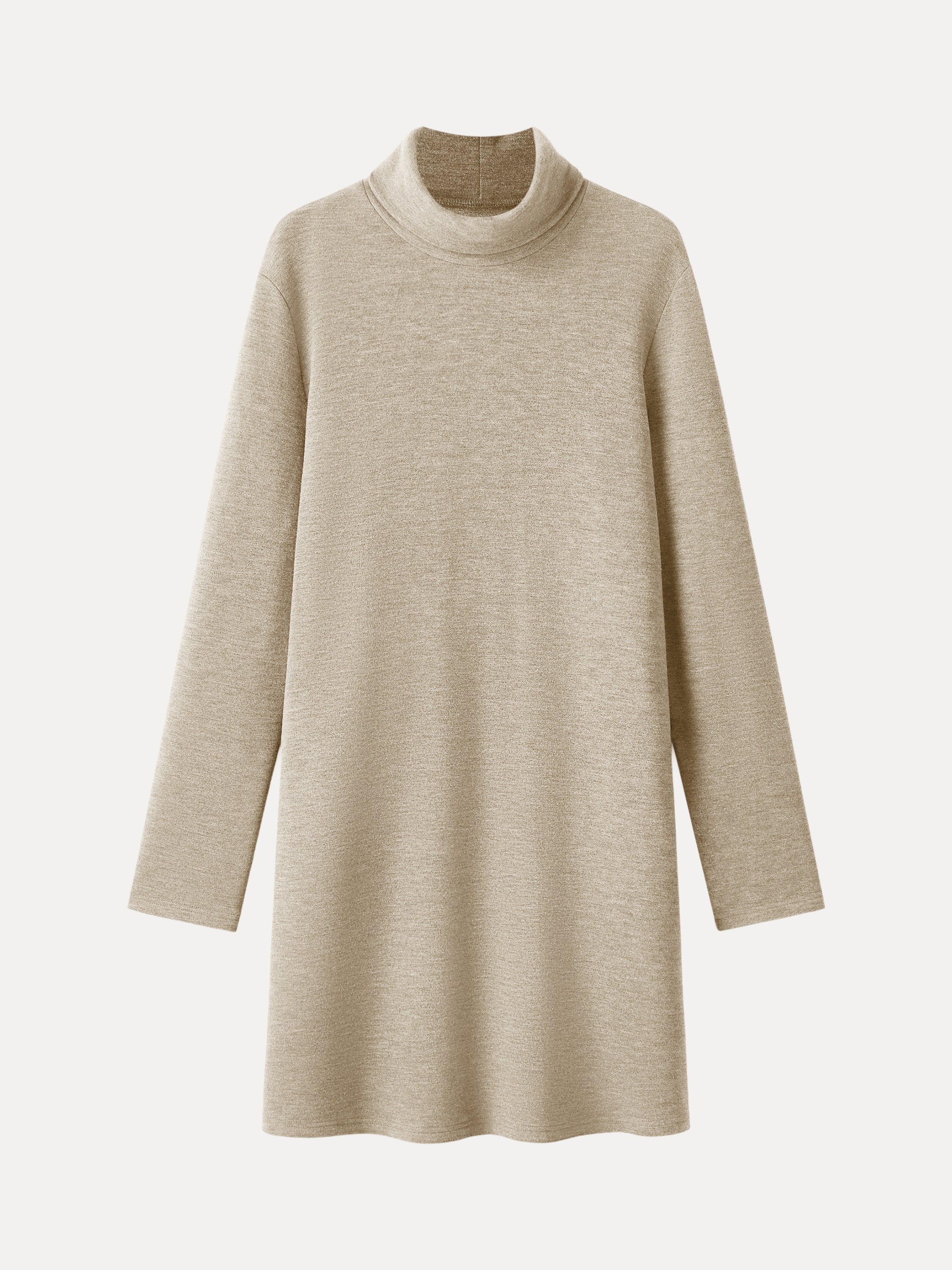 Jero™ | Cozy Warm Turtleneck Mini Dress