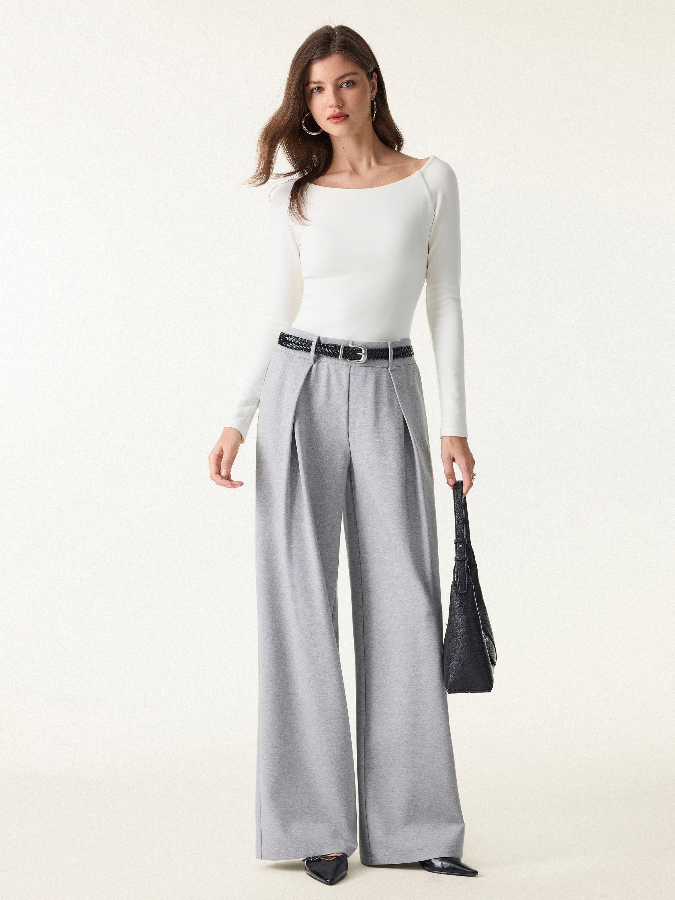 Jero™ | Wide Leg Pants with Pockets