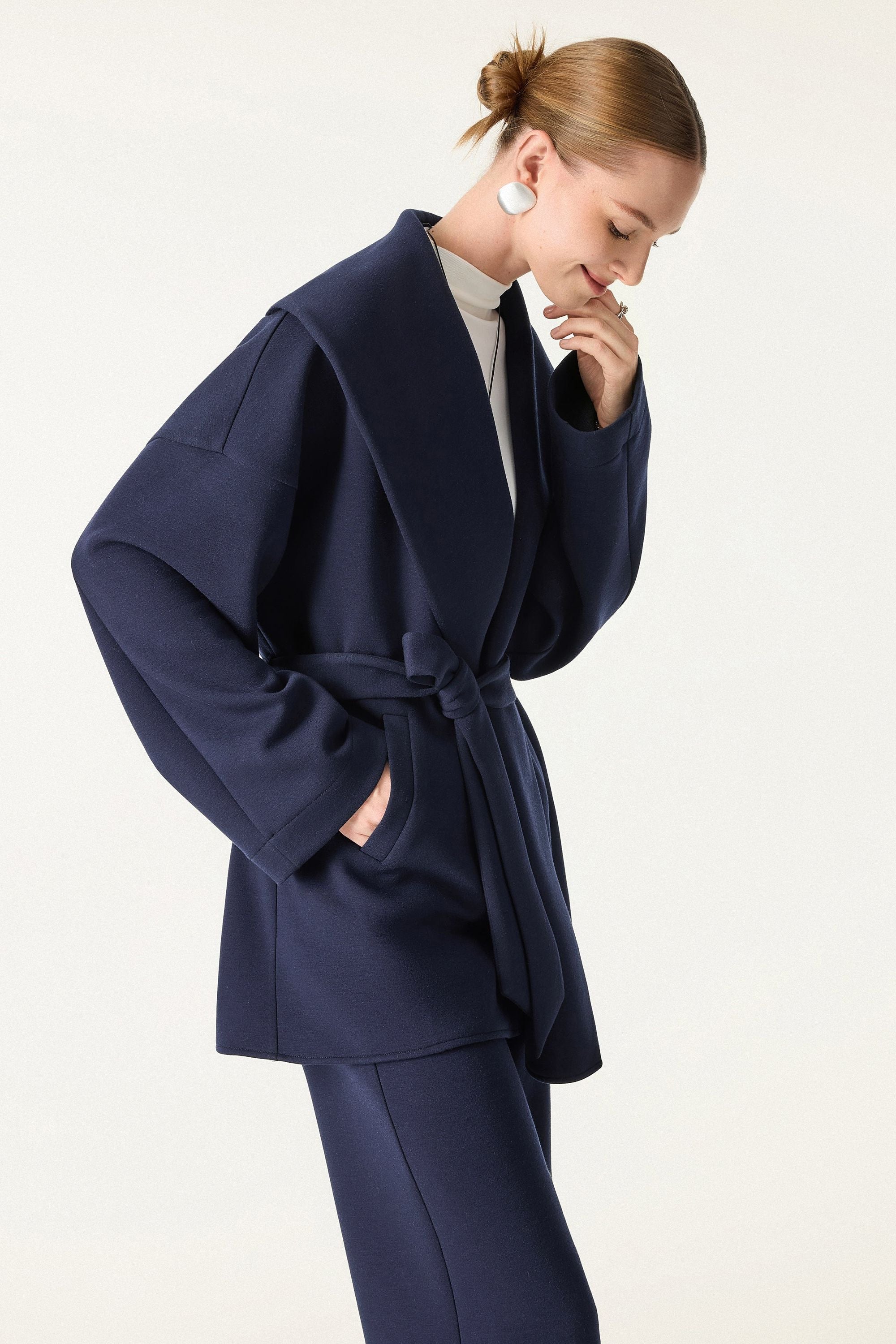 Belted Robe Jacket