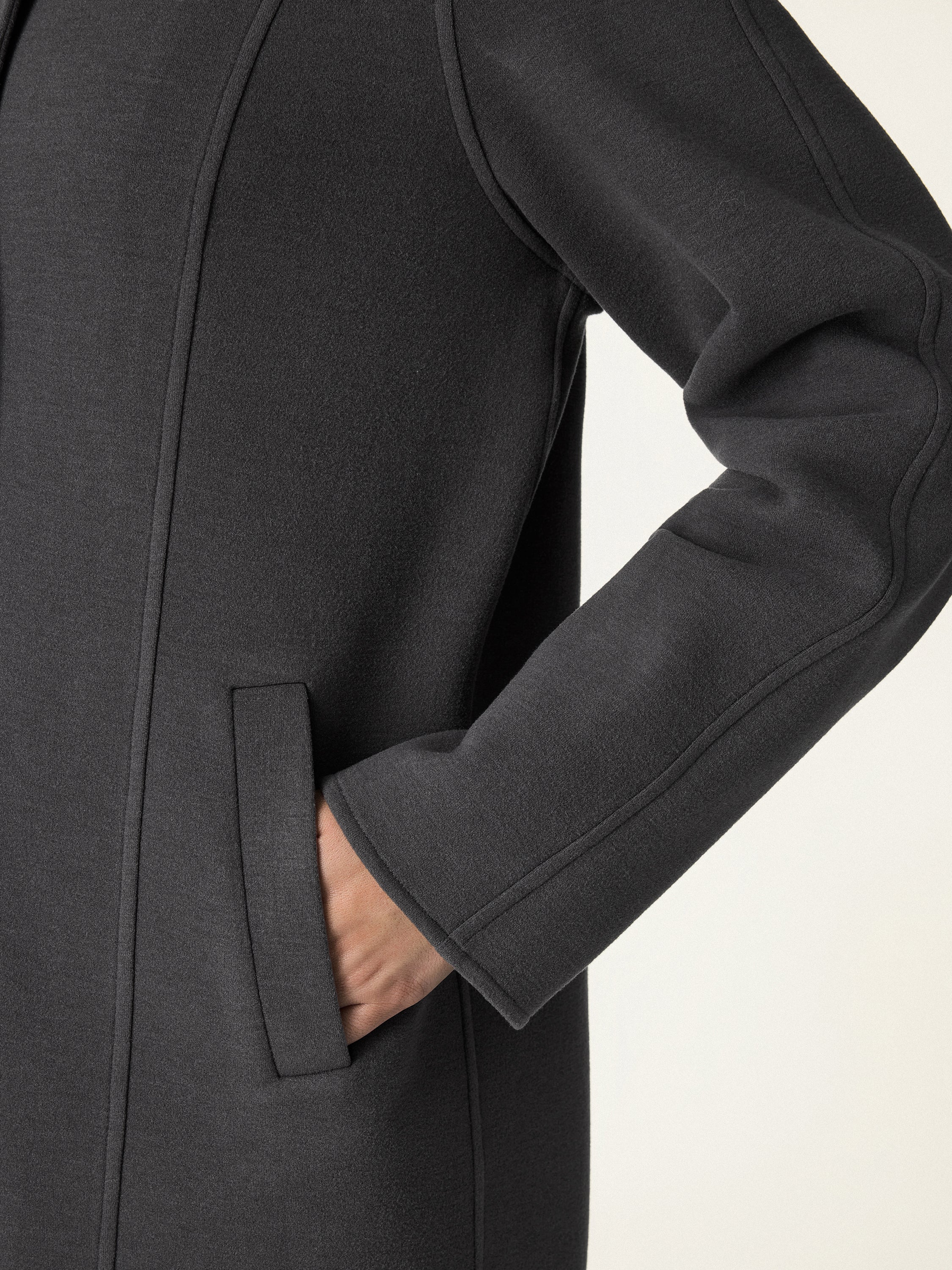 Jero™ | Button Front Collared Coat