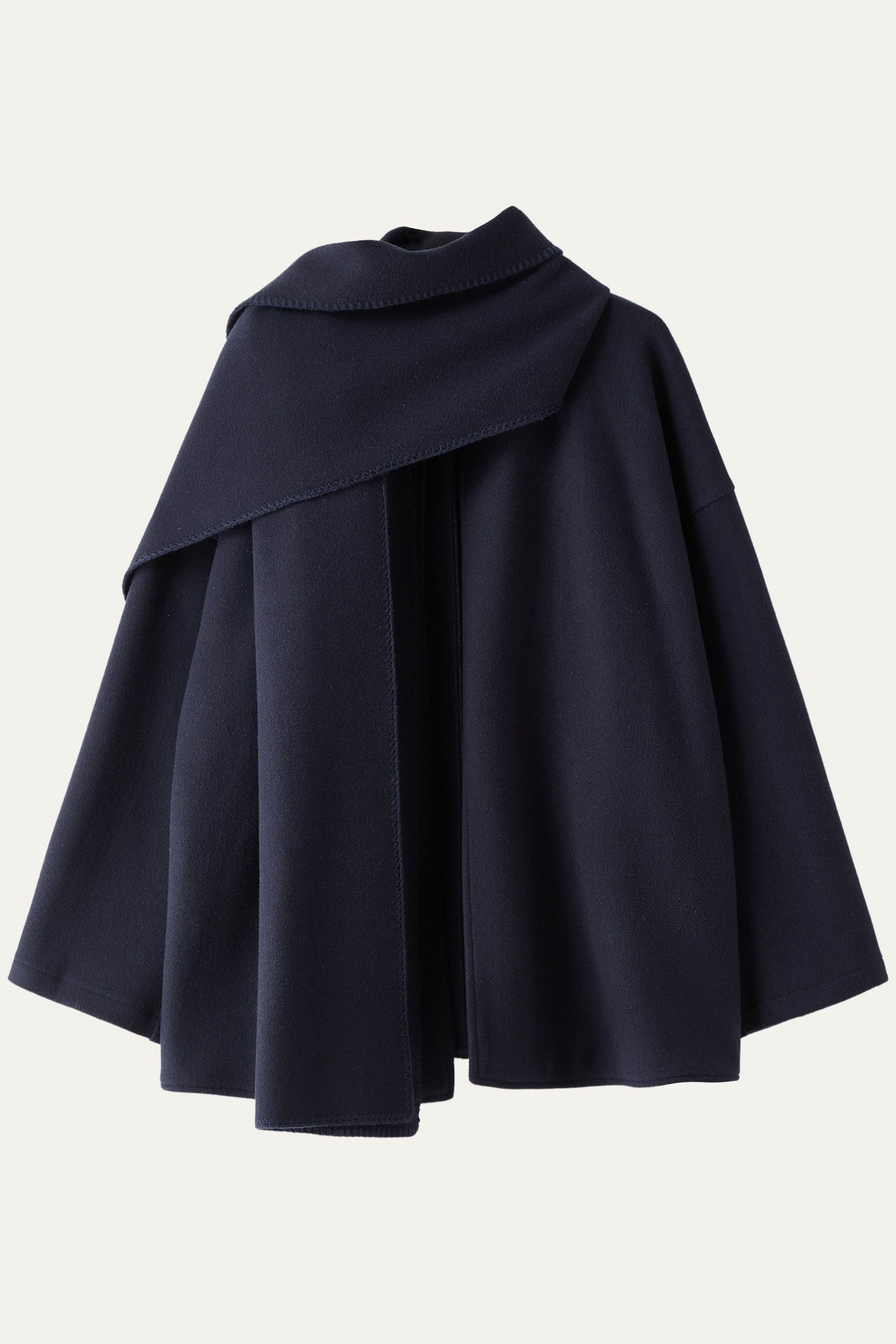 Oversized Scarf Jacket