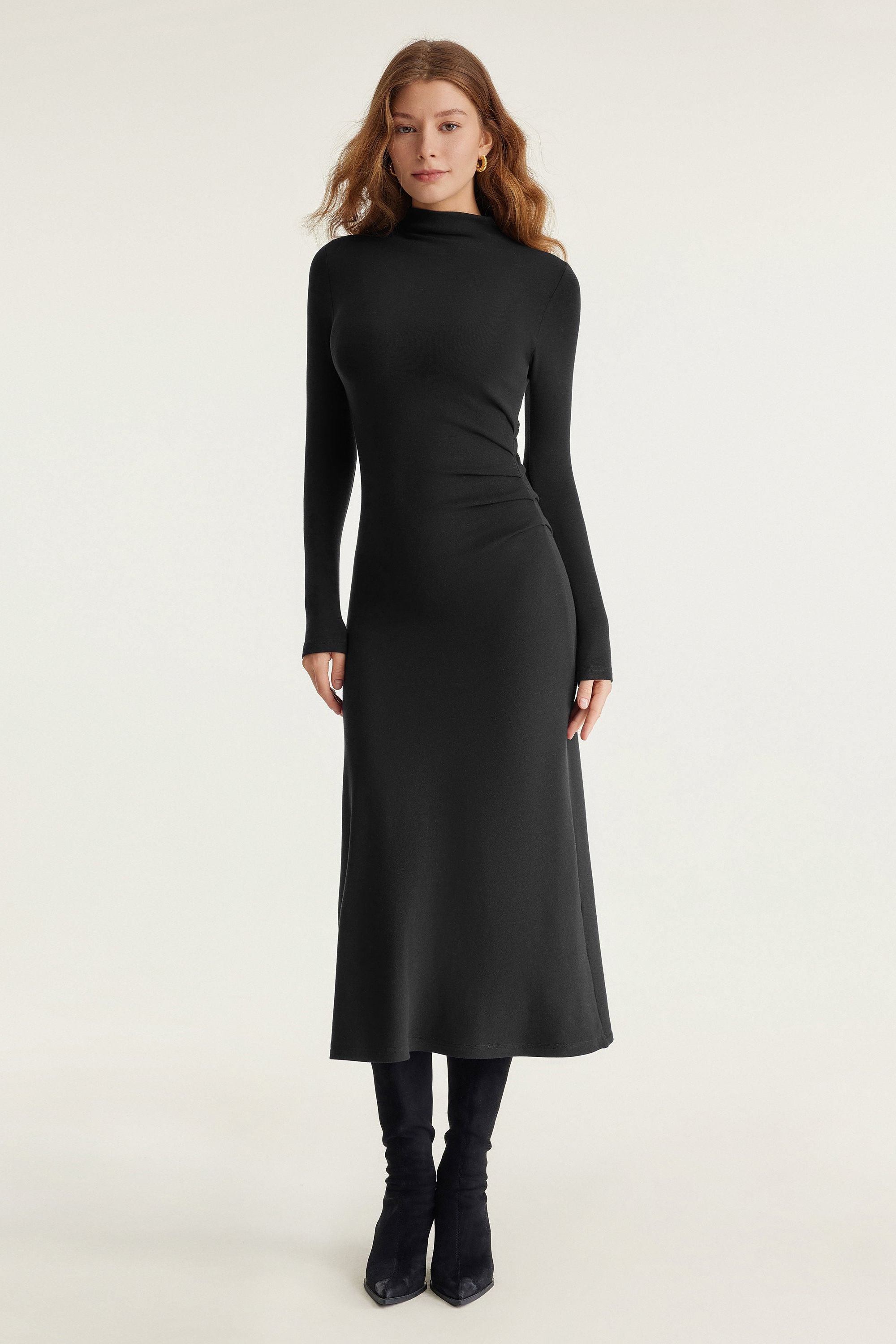 ProWarm Long Sleeves Mockneck Dress