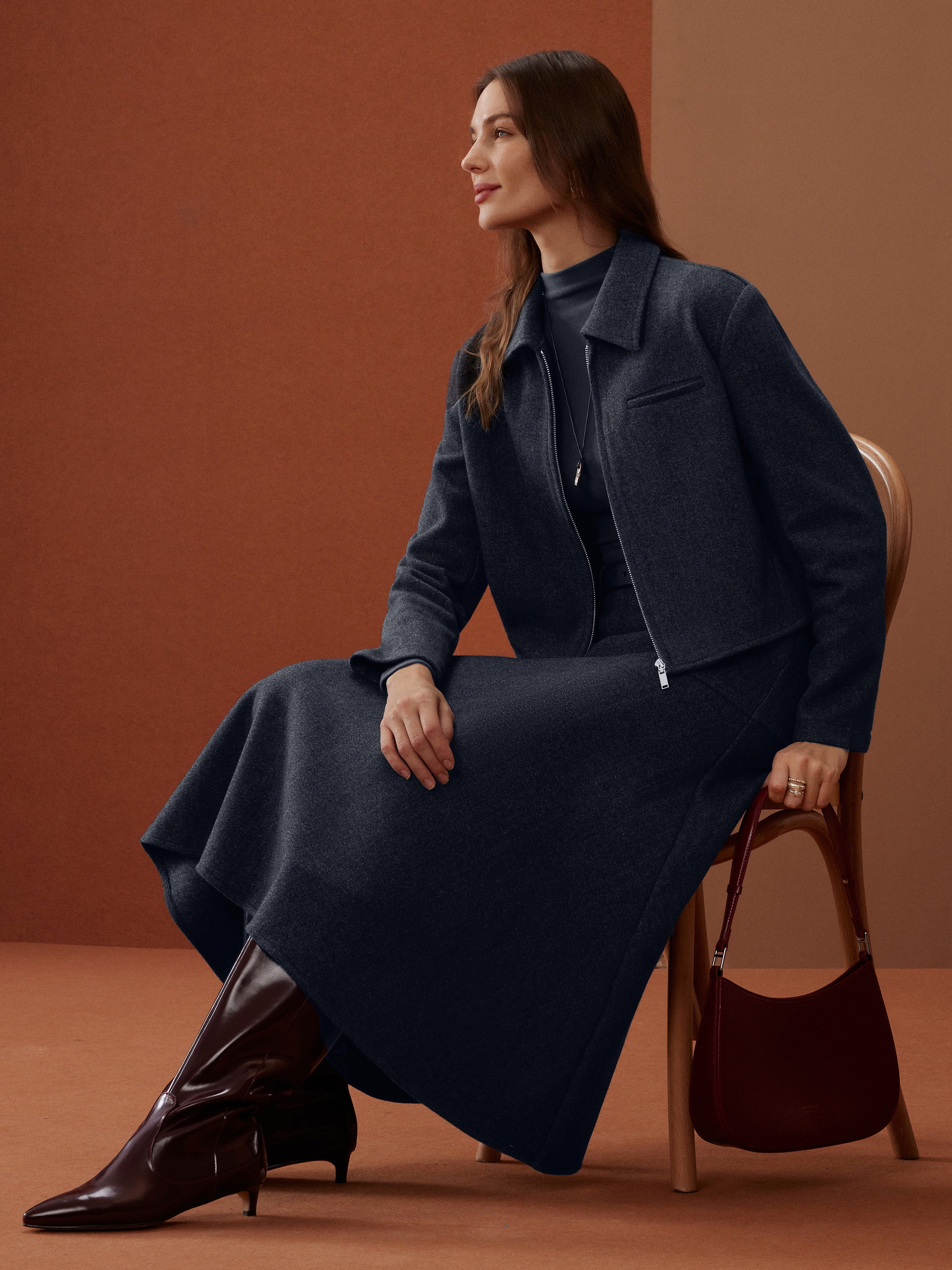 Jero ™ | Full-Zip Cropped Jacket