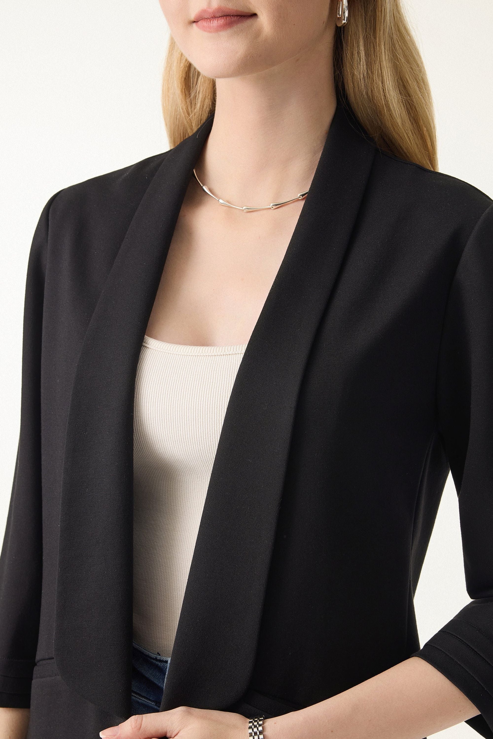 3/4 Sleeve Blazer