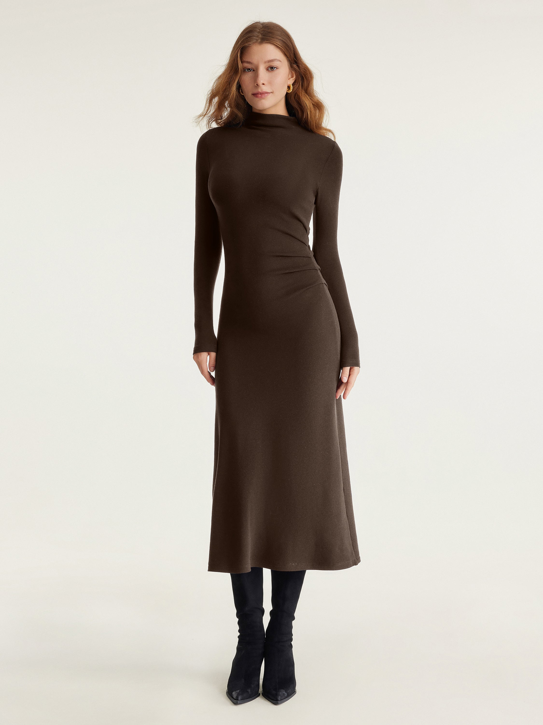 Jero™ | ProWarm Long Sleeves Mockneck Dress