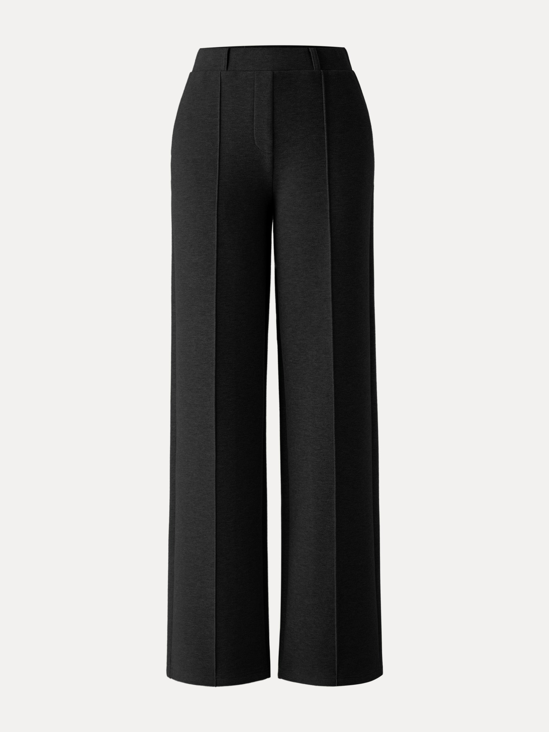 Jero™ | High Waisted Straight Leg Pull On Pant