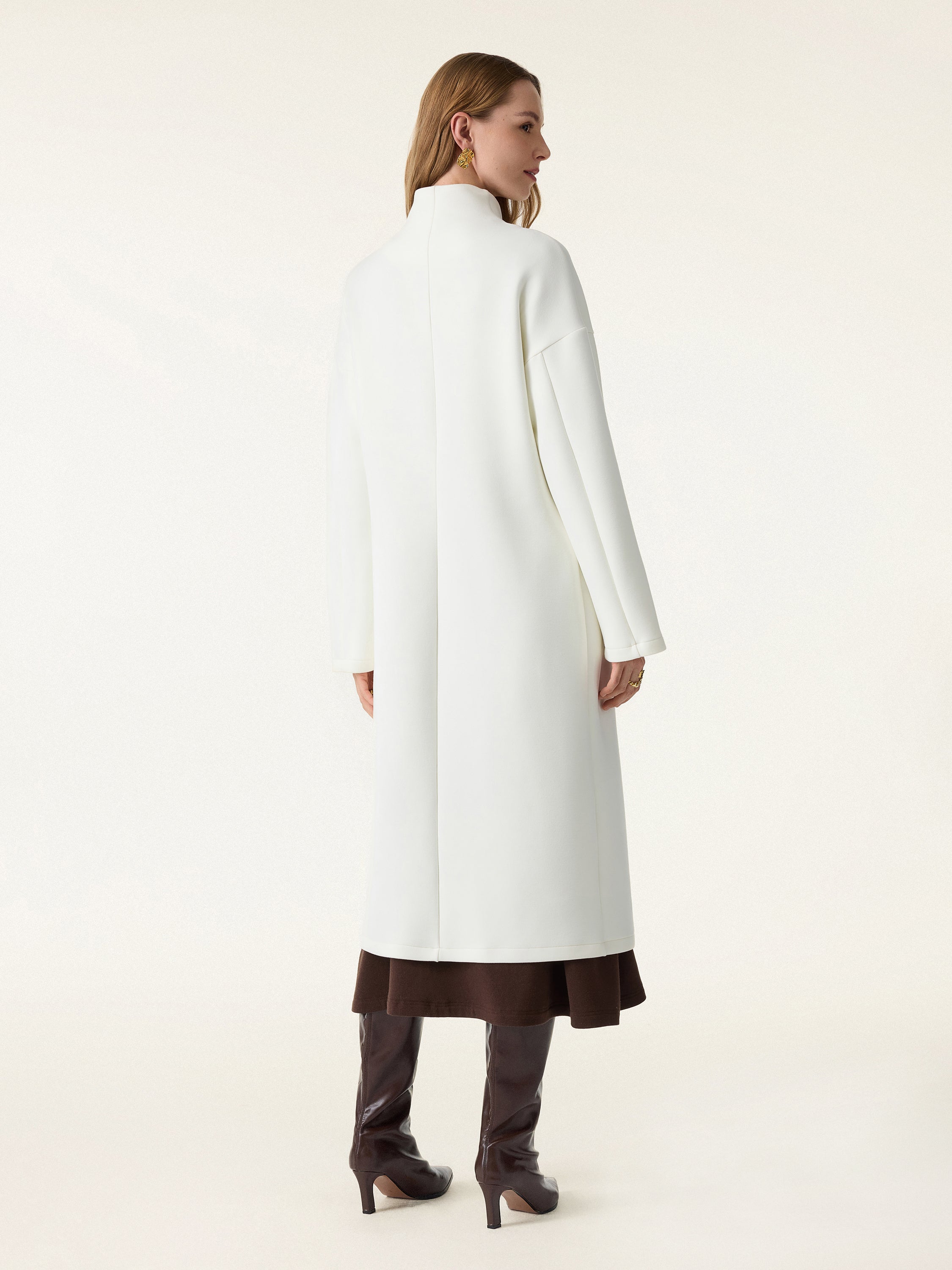 Jero™ | Double-breasted Stand Collar Coat