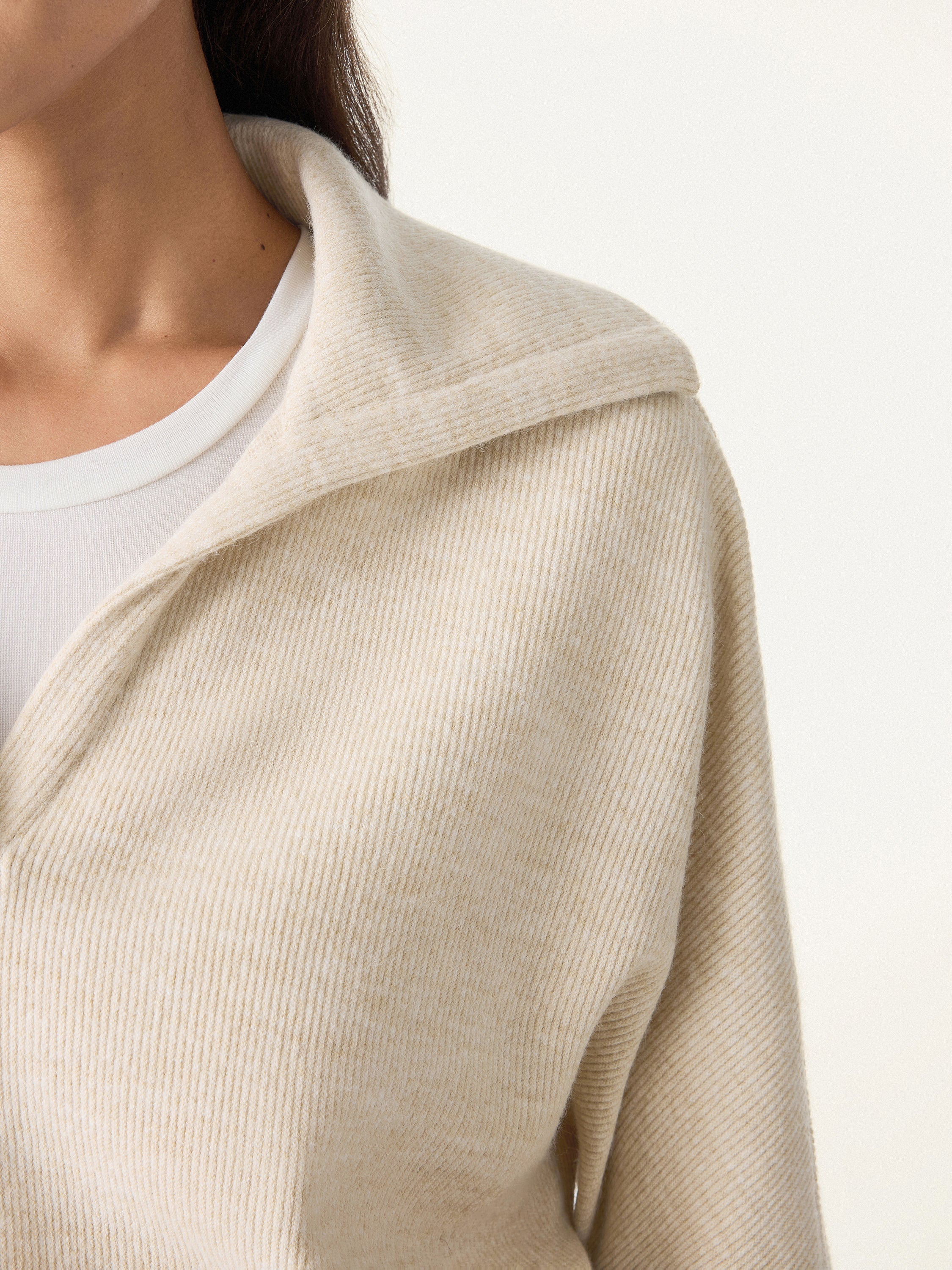 Jero ™ | 2Pcs Set Double Waistband Straight Pants & V-Neck Batwing Sleeve Pullover