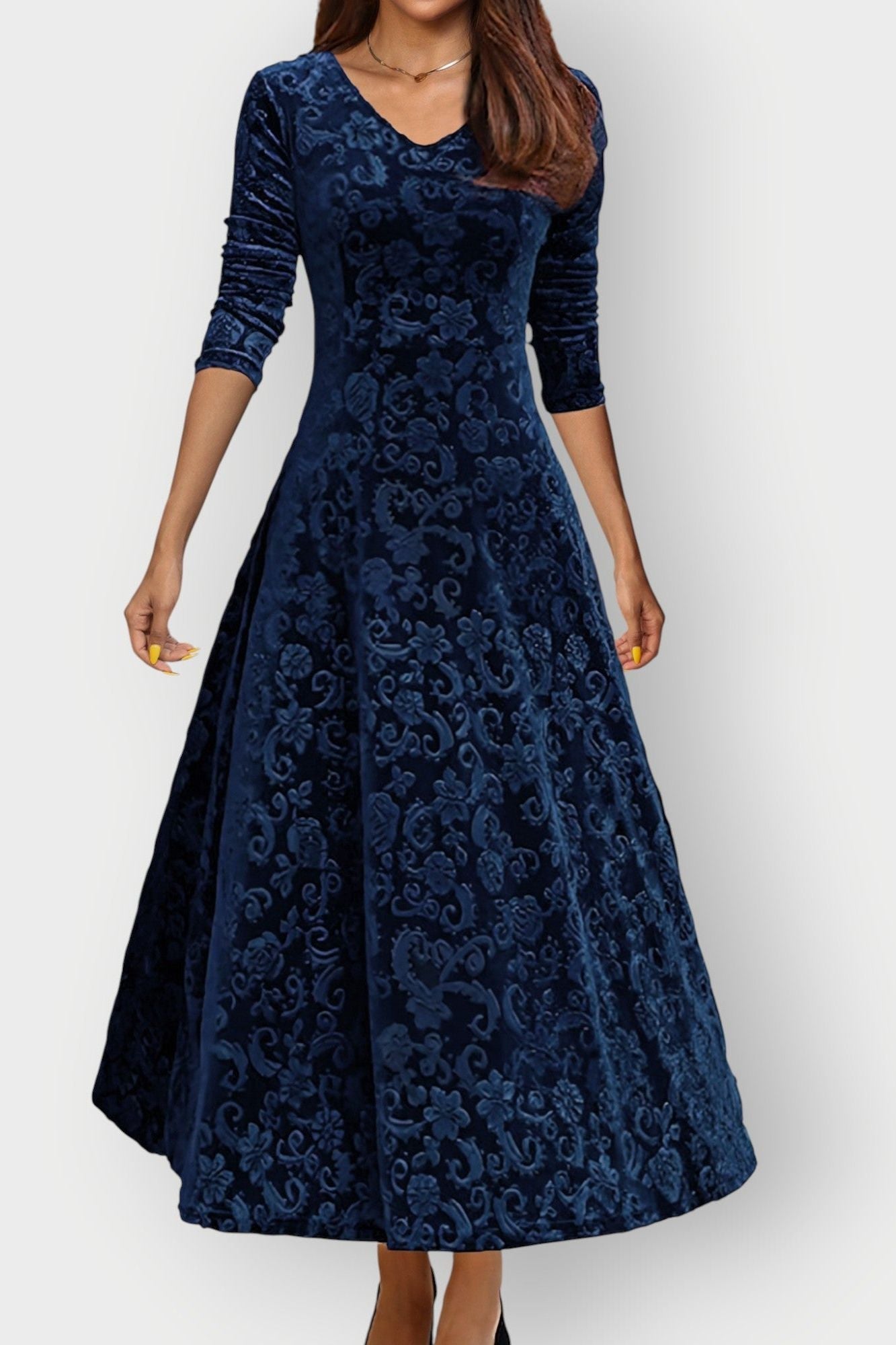 Alora Royal Bloom Dress