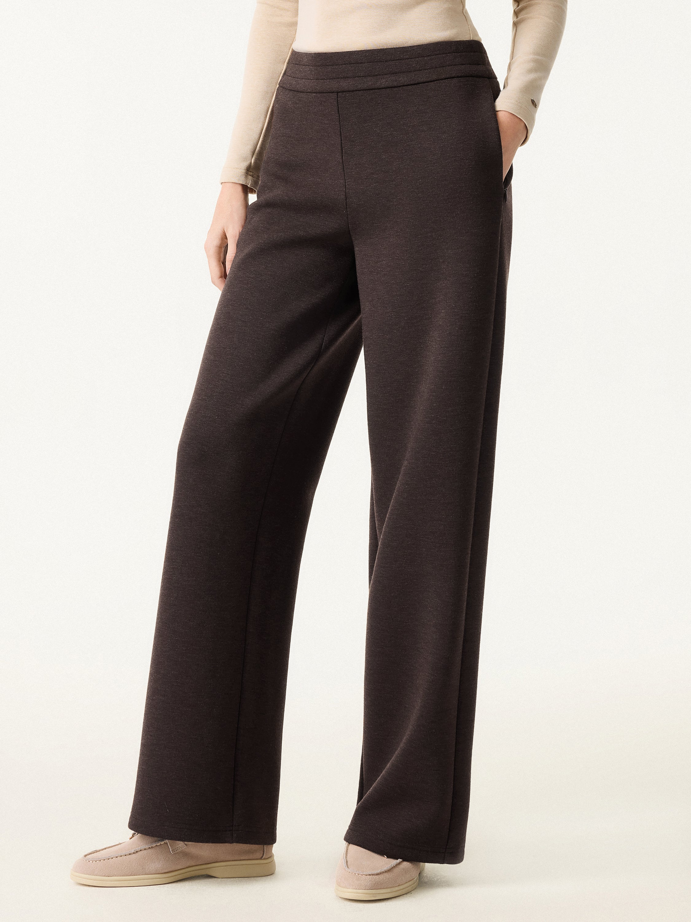 Jero ™ | 2Pcs Set Shawl Belted Outerwear & Pull-on Pants