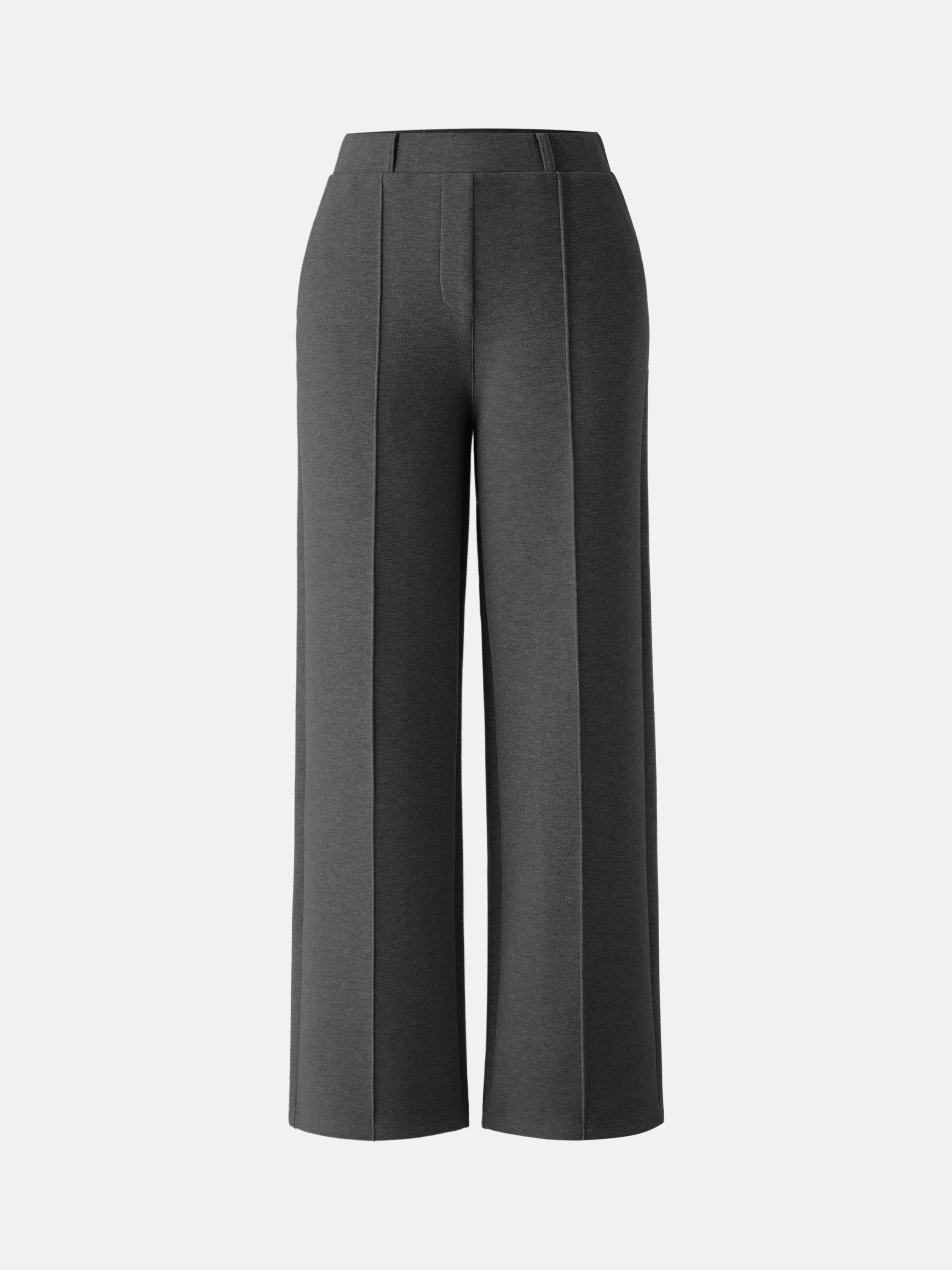 Jero™ | High Waisted Straight Leg Pull On Pant