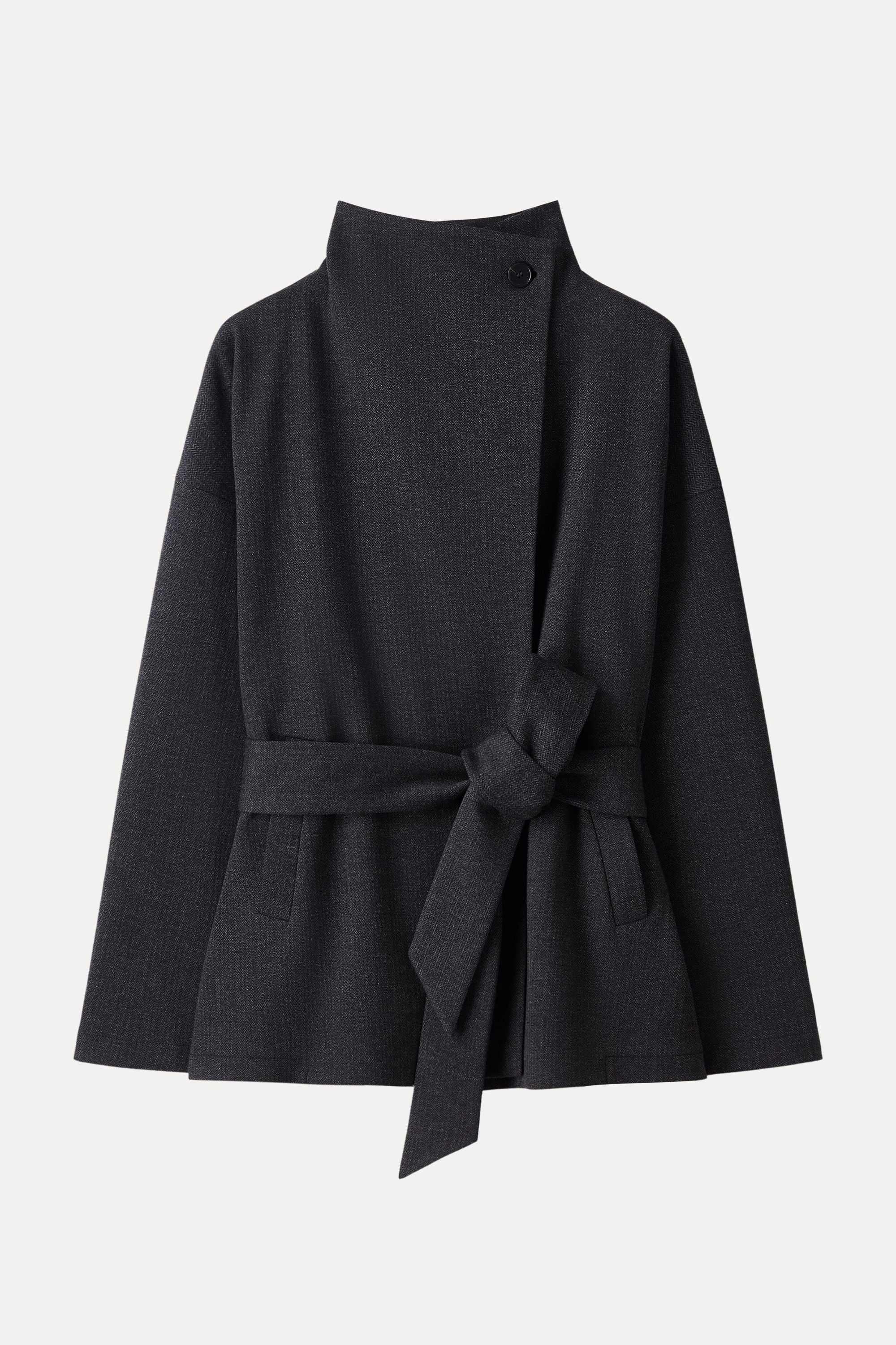 Retro Belted Jacket