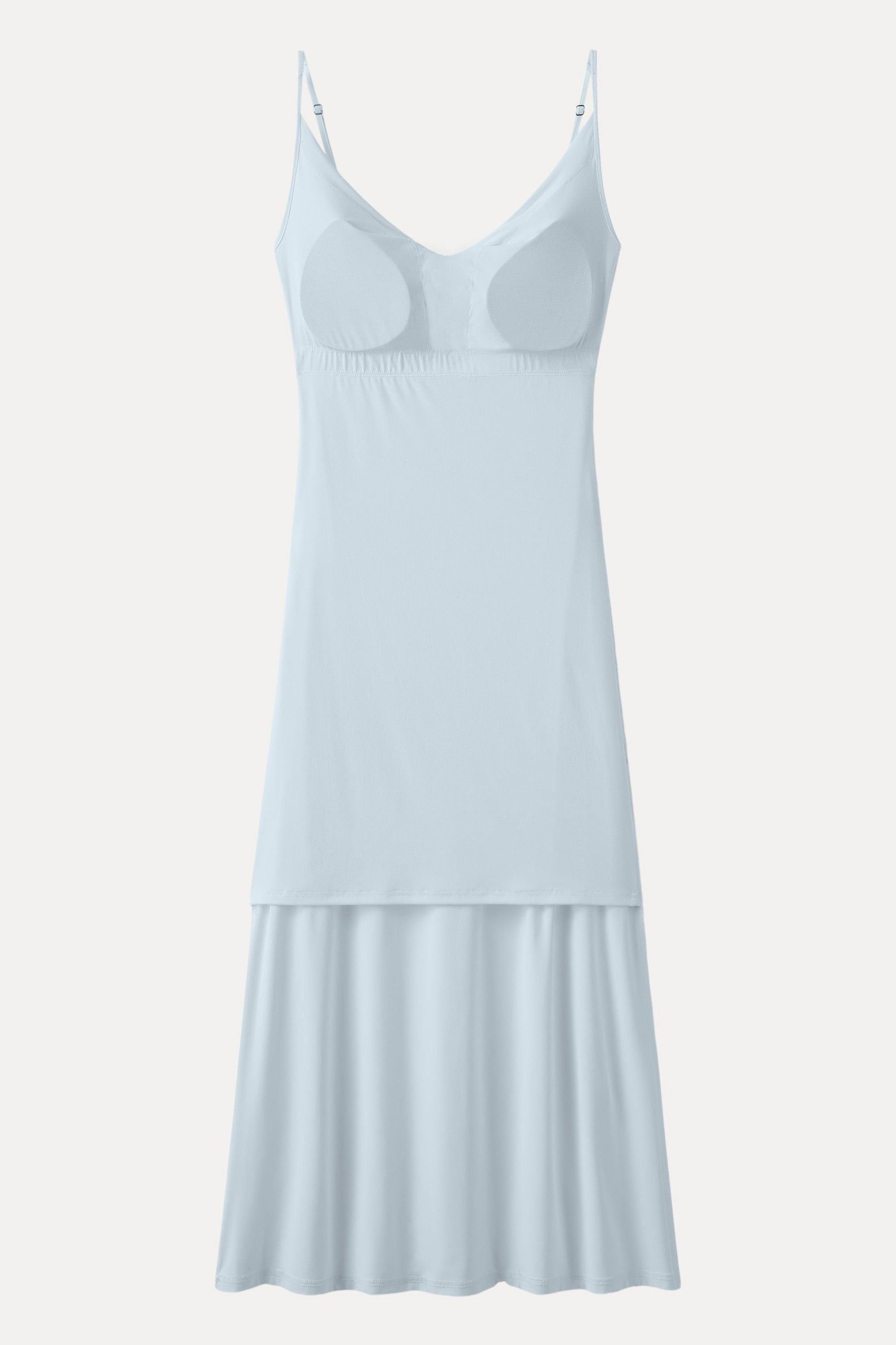 Vacay Cowl Neck Midi Brami Dress