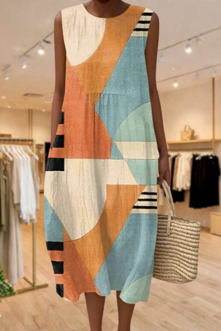 Leah Chic Midi Dress