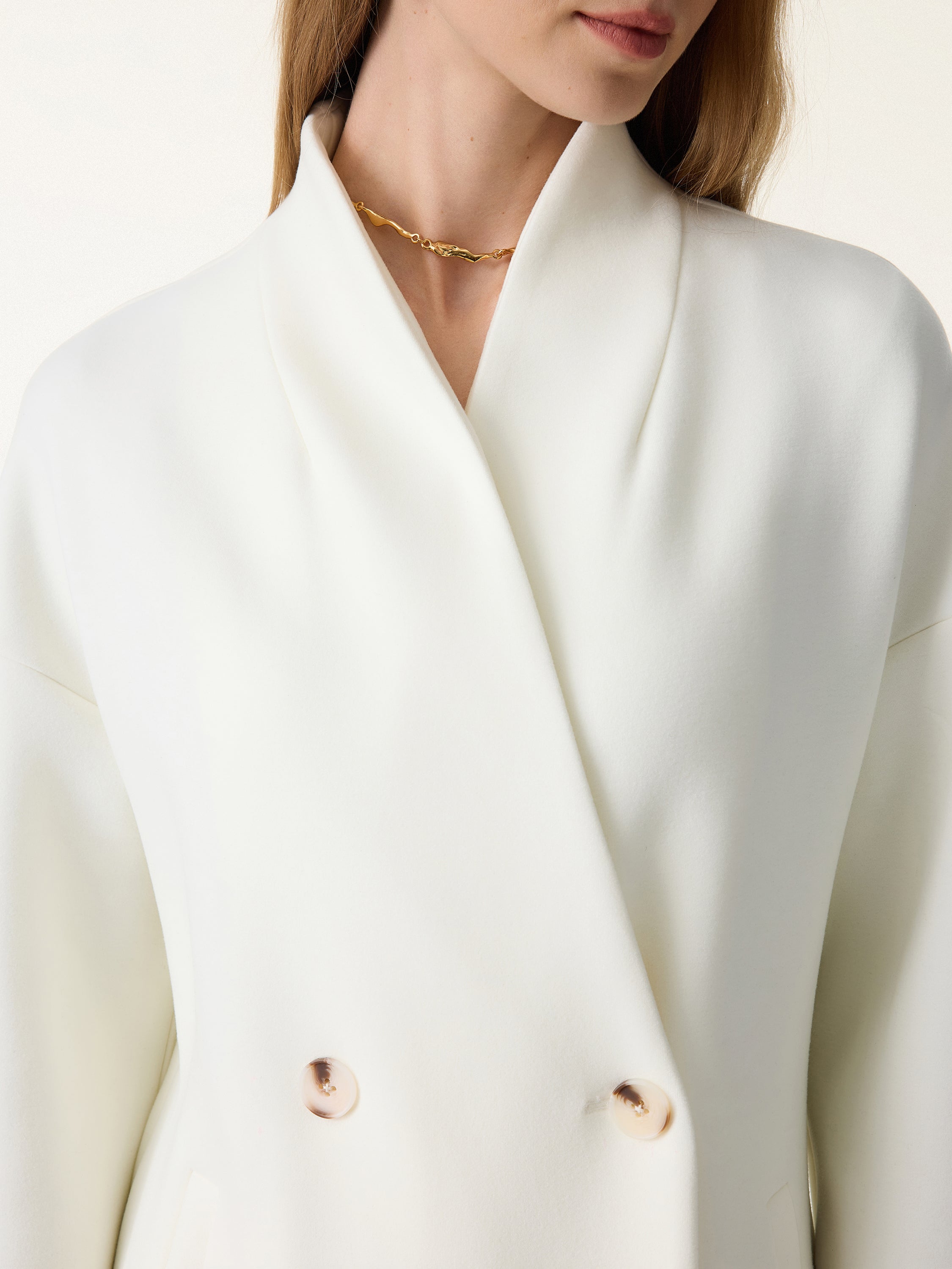 Jero™ | Double-breasted Stand Collar Coat