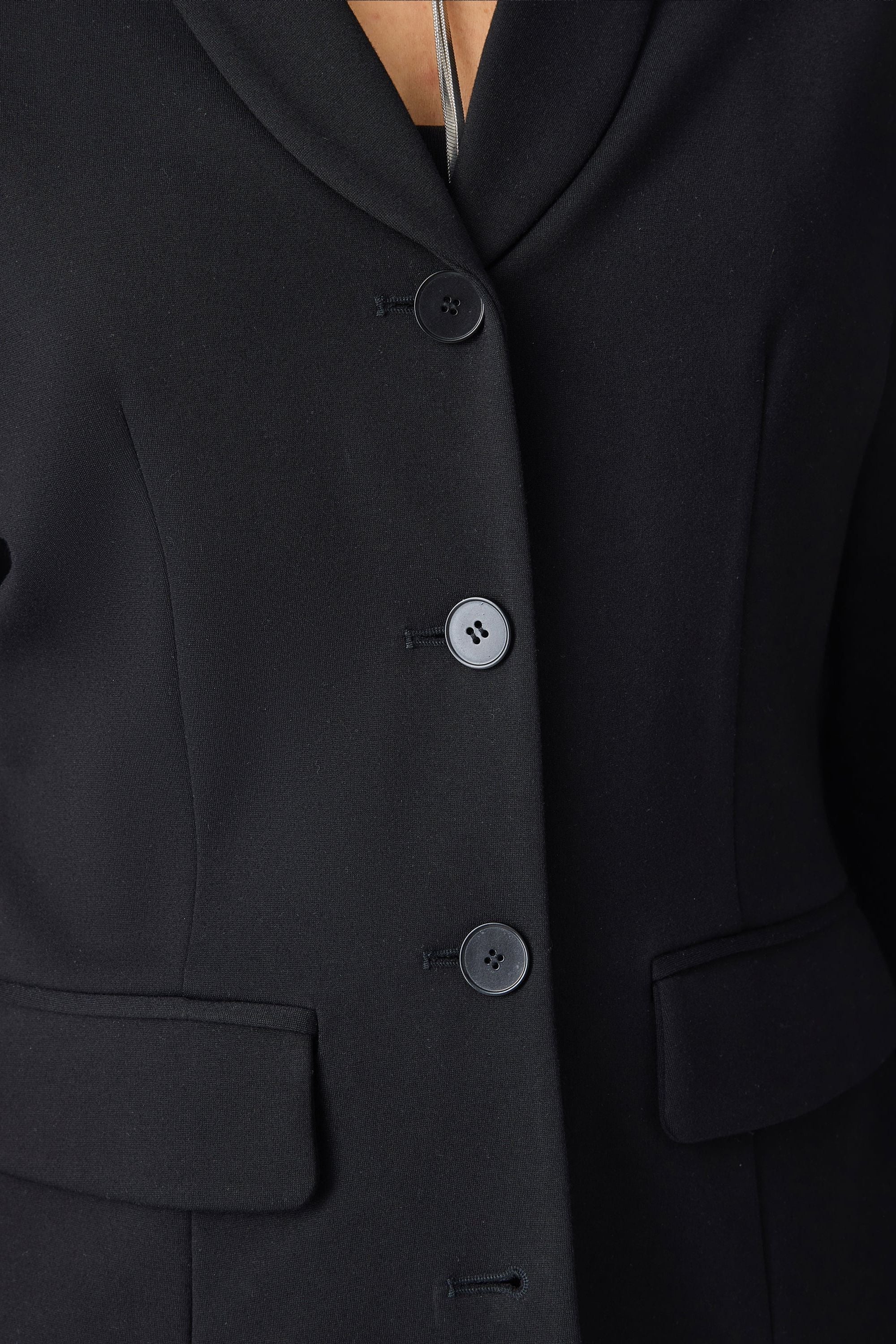 Button Front Blazer
