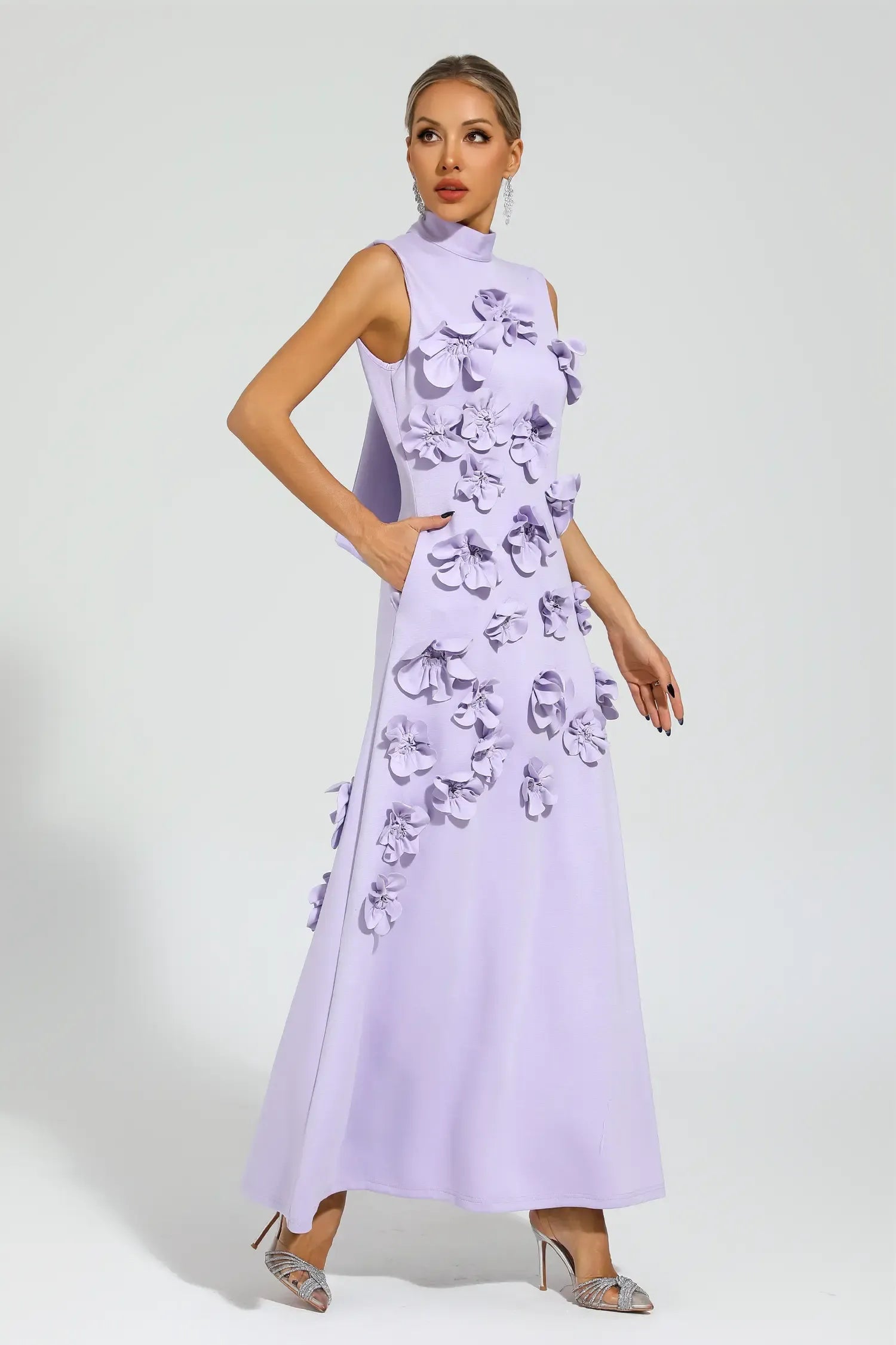 Camellia Floral Maxi Dress
