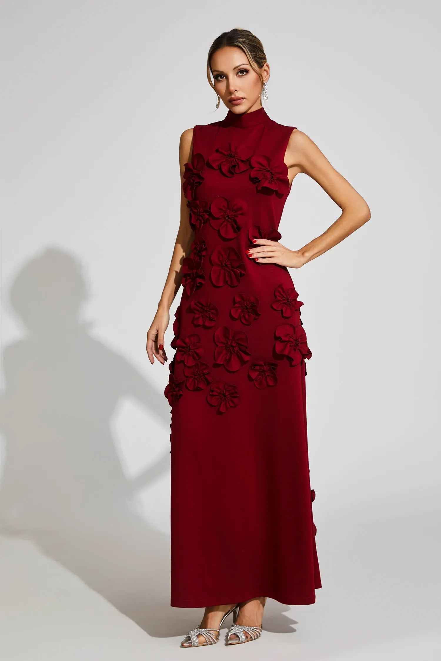 Camellia Floral Maxi Dress