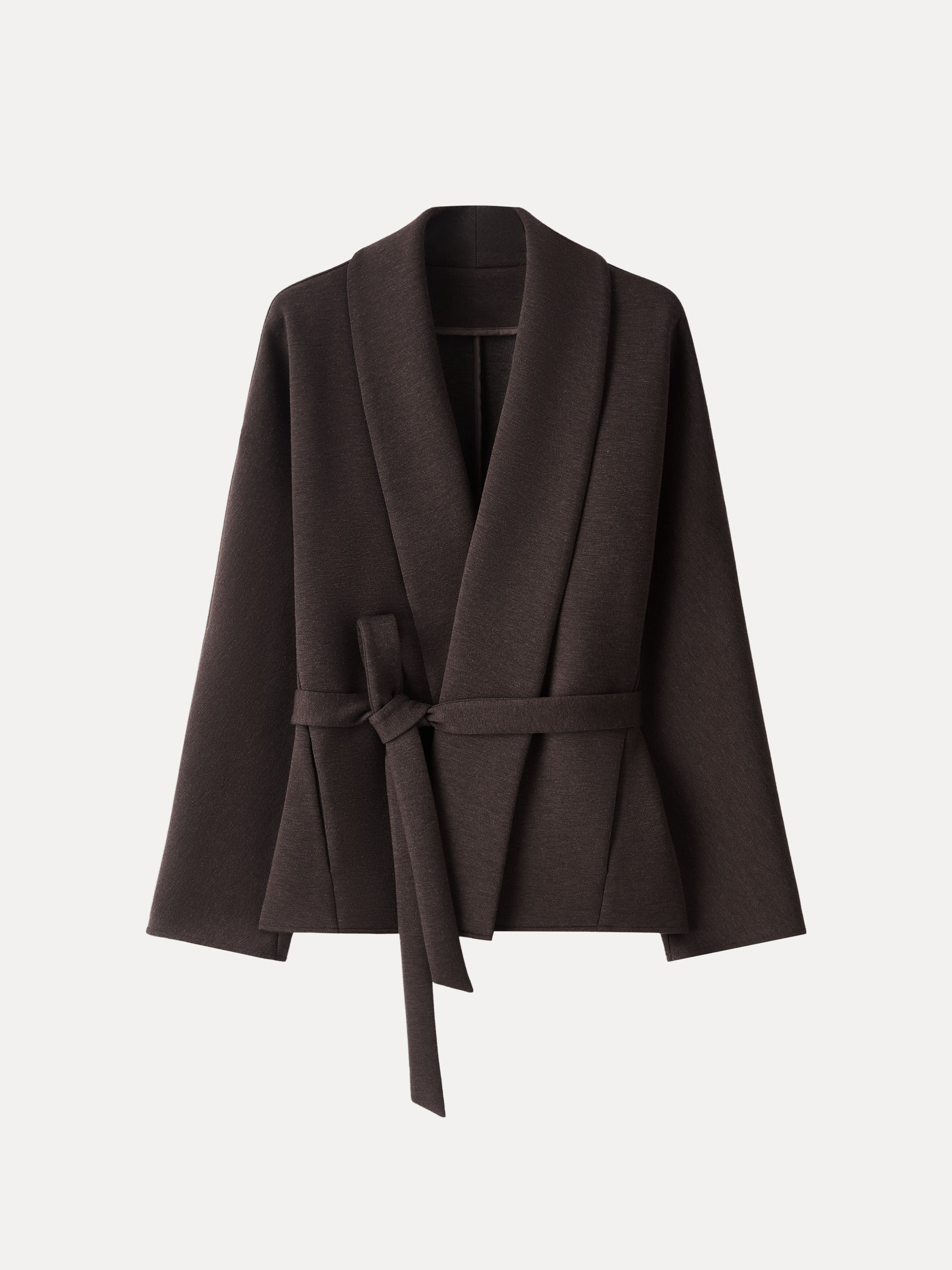 Jero™ | Shawl Neck Belted Jacket