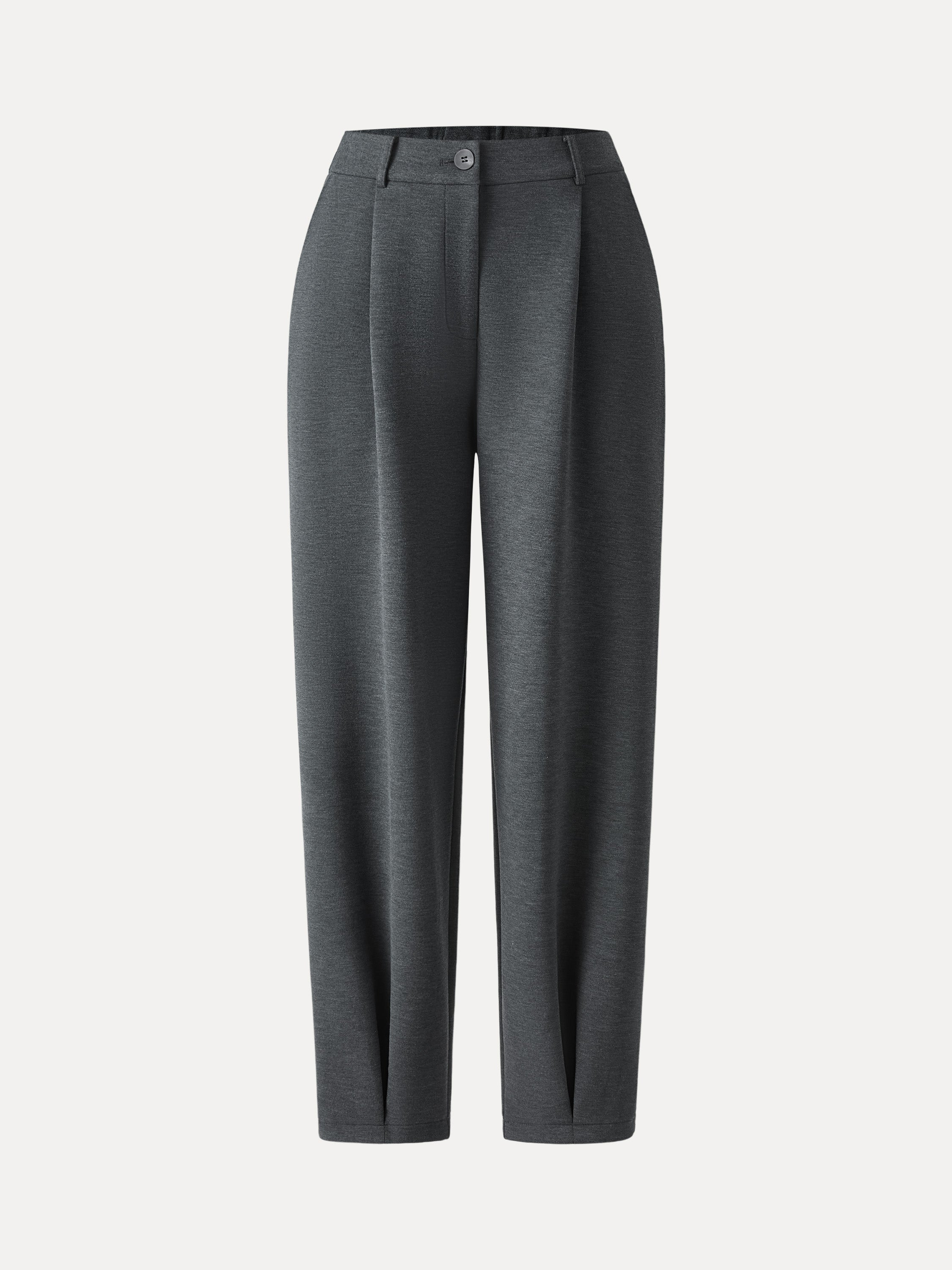 Jero™ | Cozy Warm High Rise Tapered Utility Pants with Pockets