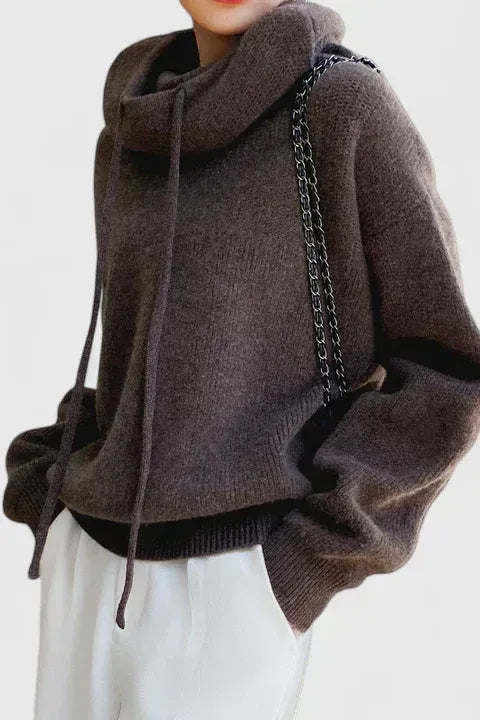 Cozy Knit Hoodie