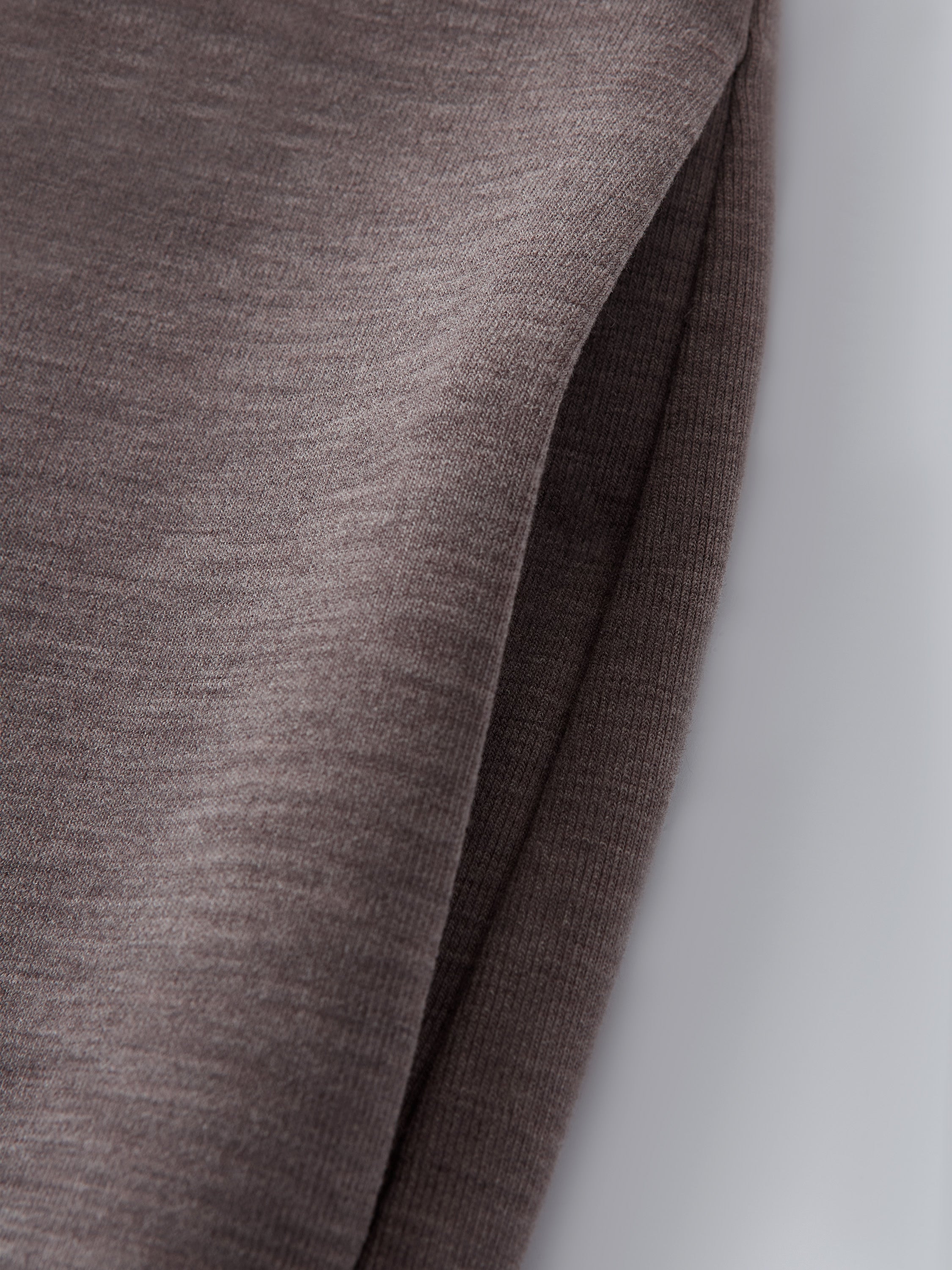 Jero™ | Cozy Warm High Rise Slanted Fly Front Wide Leg Pants