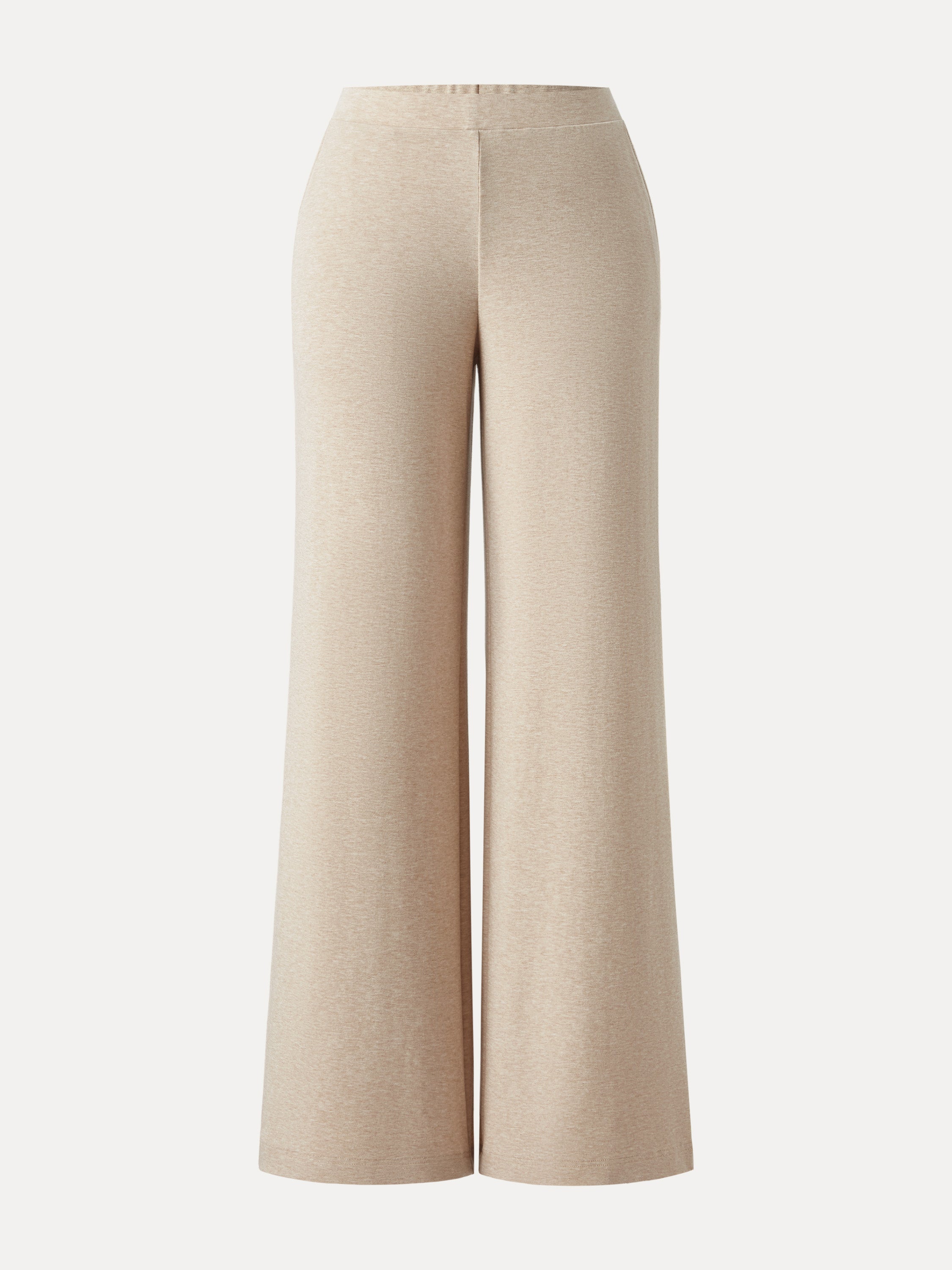 Jero™ | Wool Wide Leg Pull-on Pants with Pockets