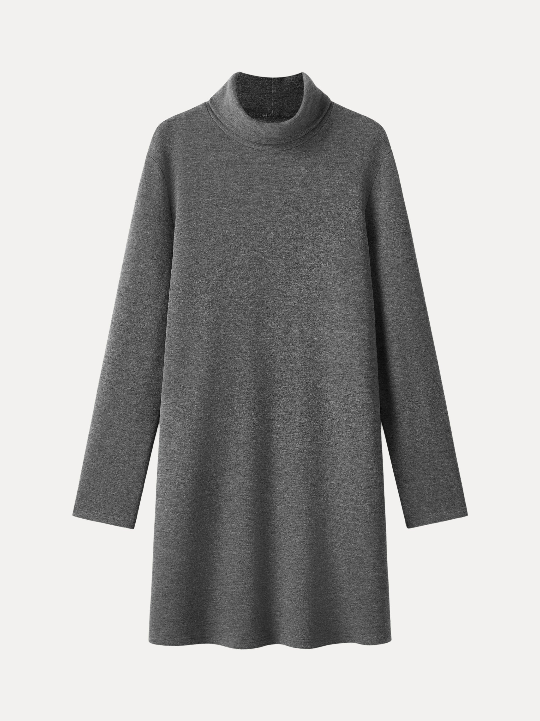 Jero™ | Cozy Warm Turtleneck Mini Dress