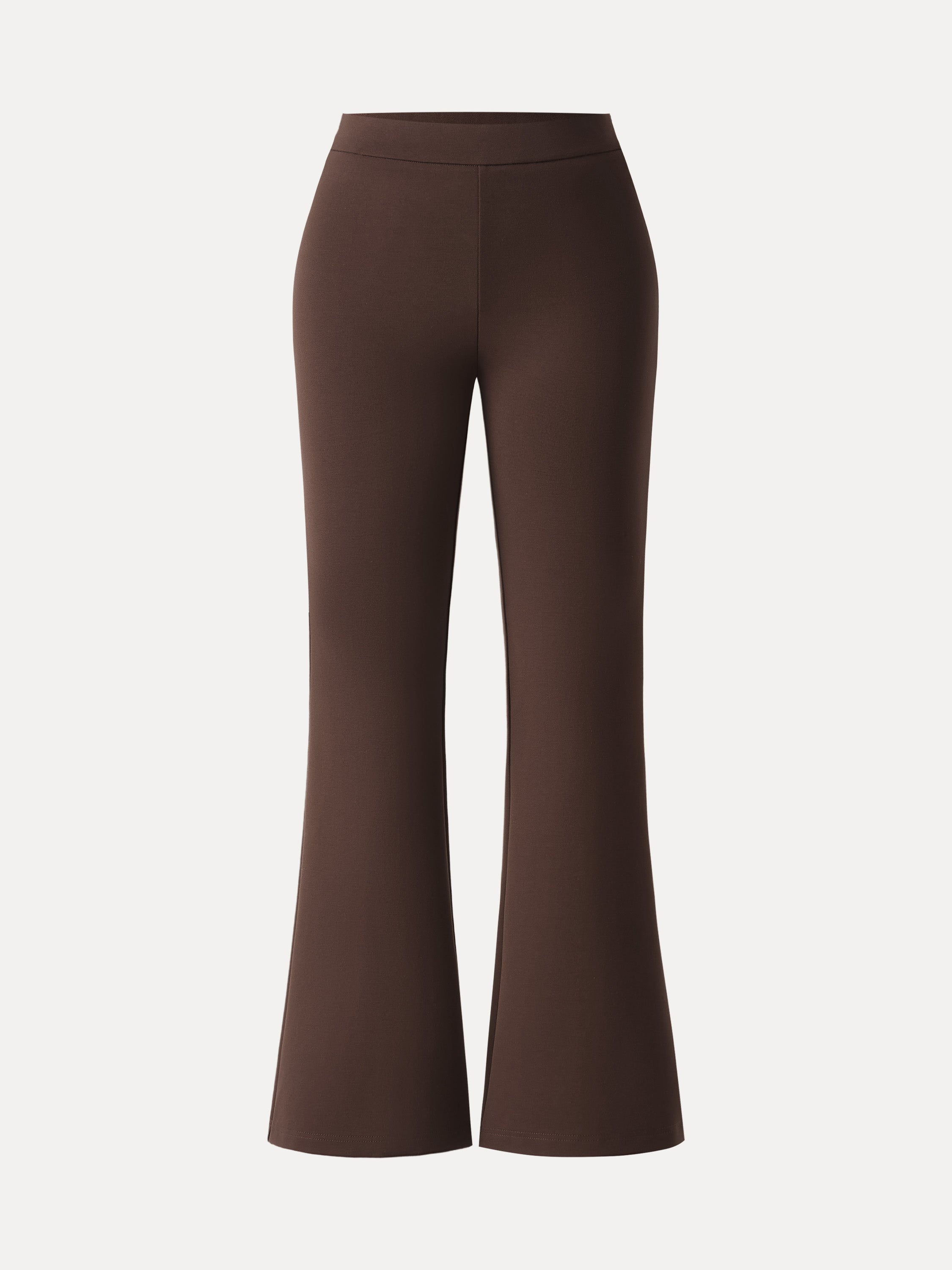 Jero™ | Slimming Ponte High Rise Pull-on Flared Pants